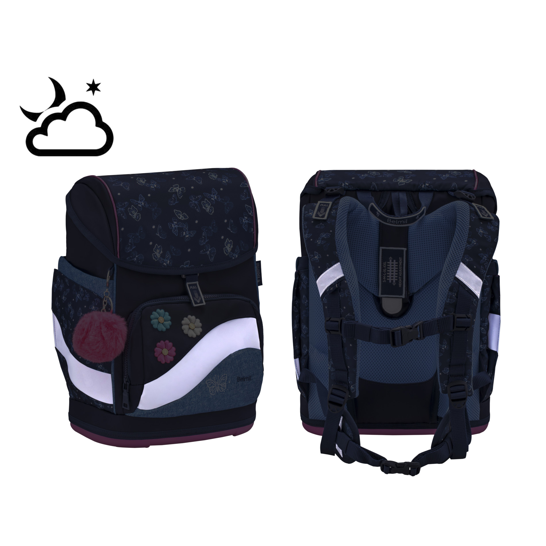 Smarty Plus Sapphire Schulra﻿nzen-Set 5-tlg