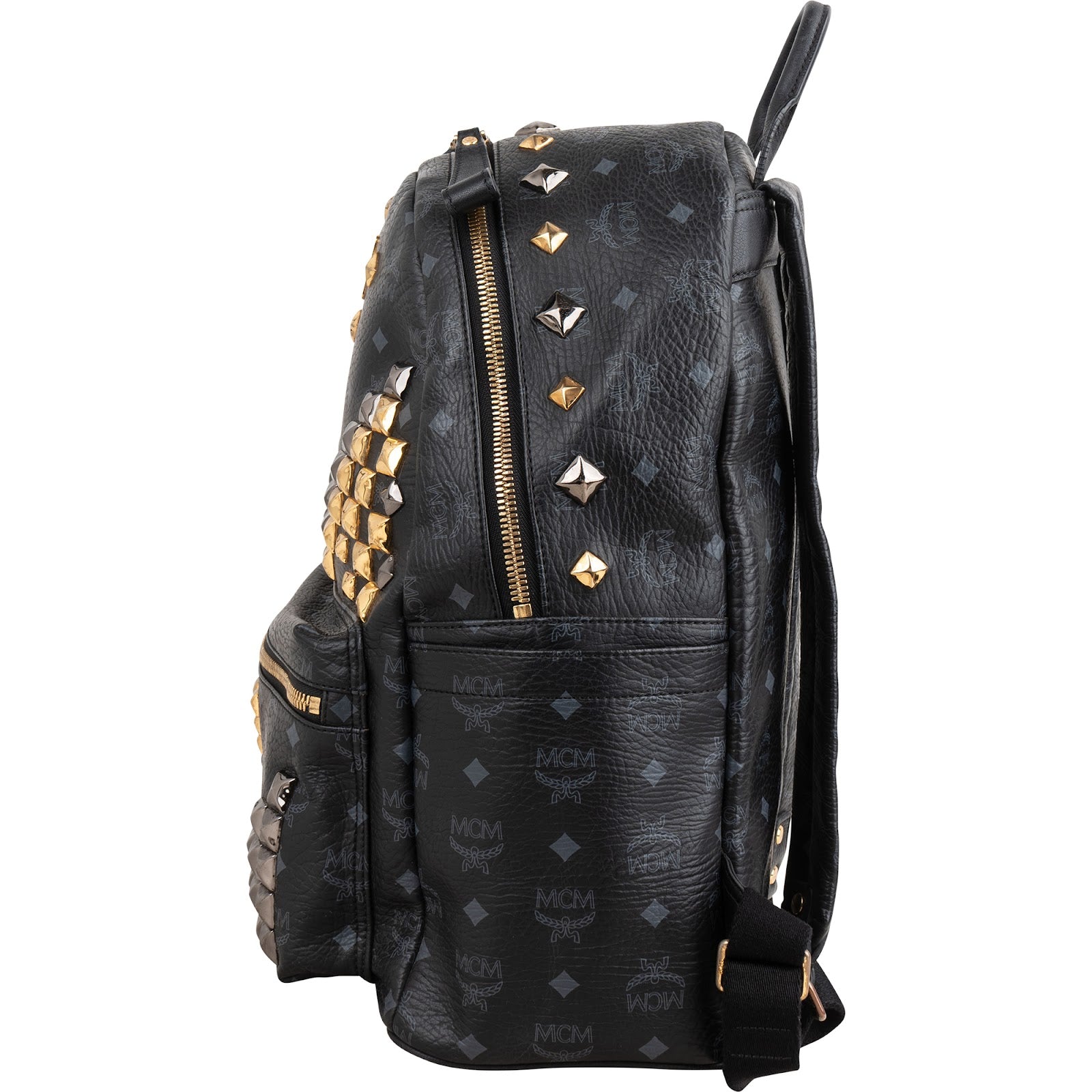 MCM - Visetos Stark Studded Backpack
