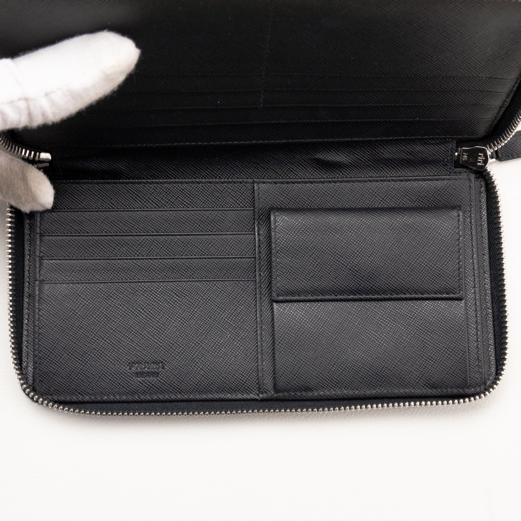 Prada - Zip-around wallet