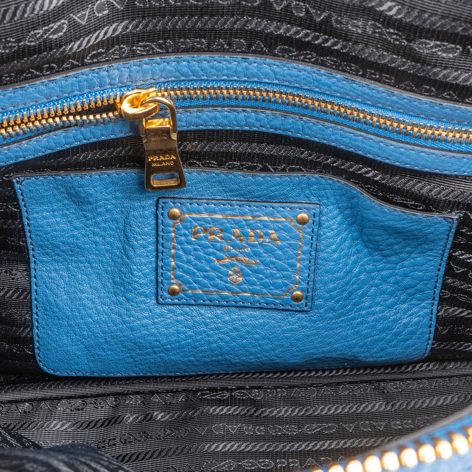 Prada - Vitello Daino Satchel Crossbody Bag