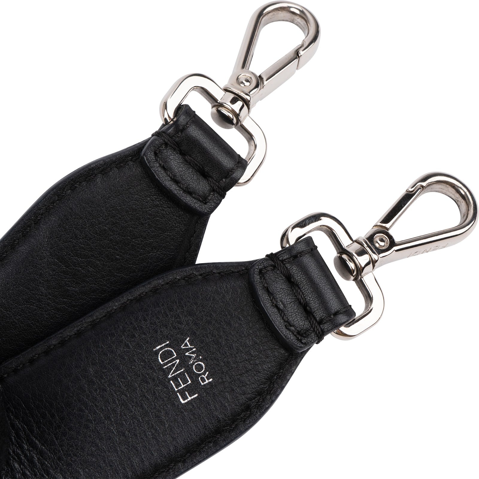 Fendi Leather Flowerland Studded You Bag Strap