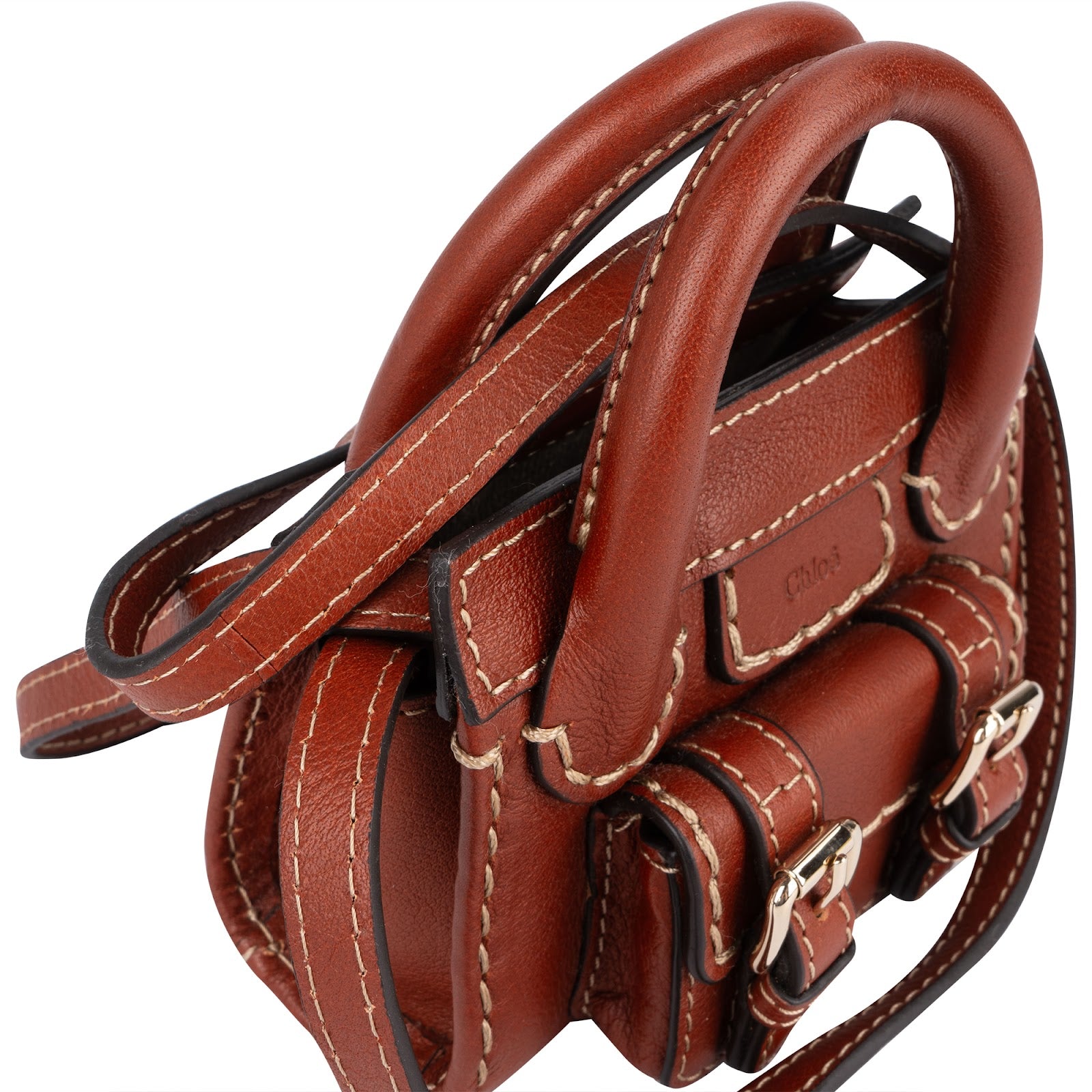 Chloé Leather Nano Edith Crossbody Handbag