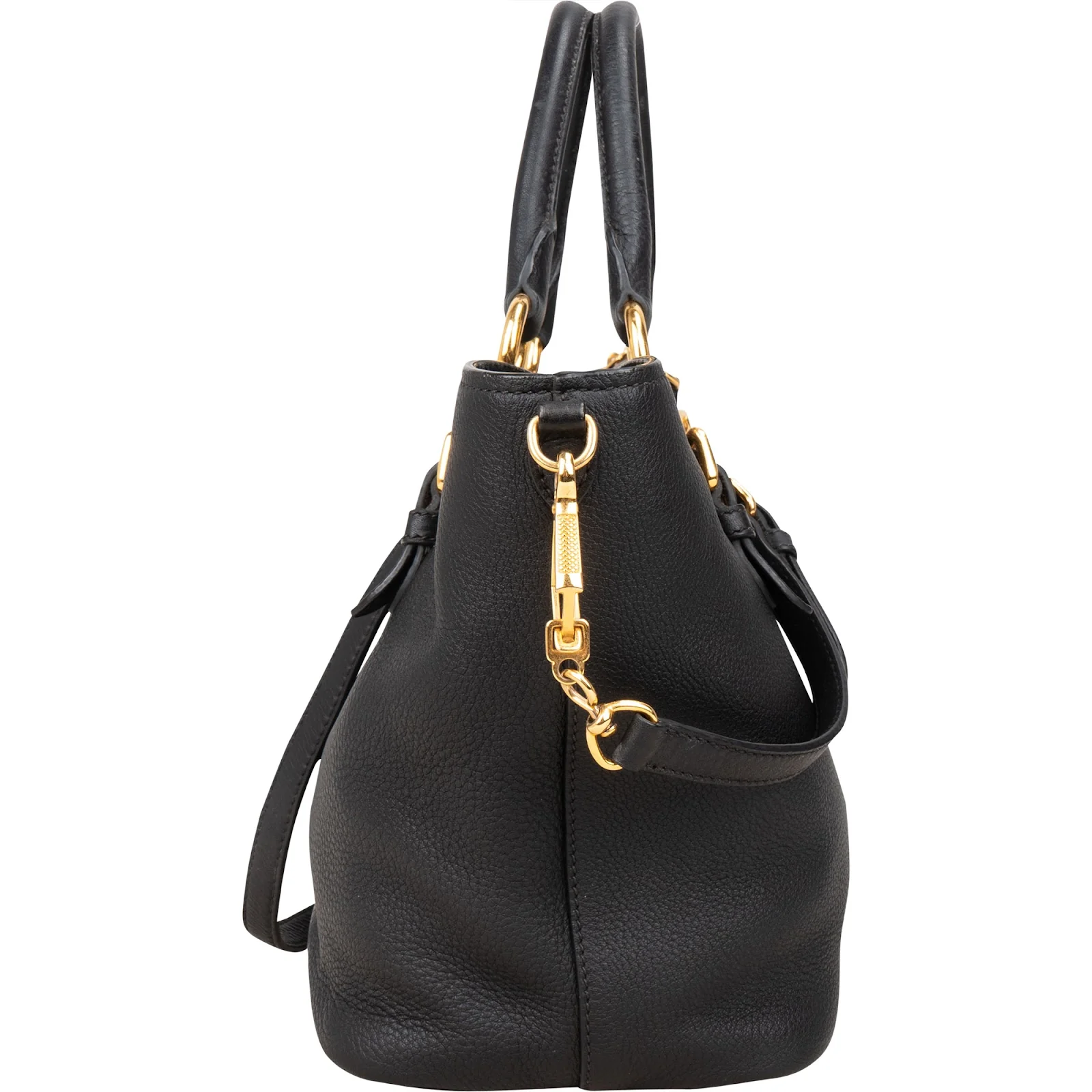 Miu Miu Vitello Daino Leather Small Handbag