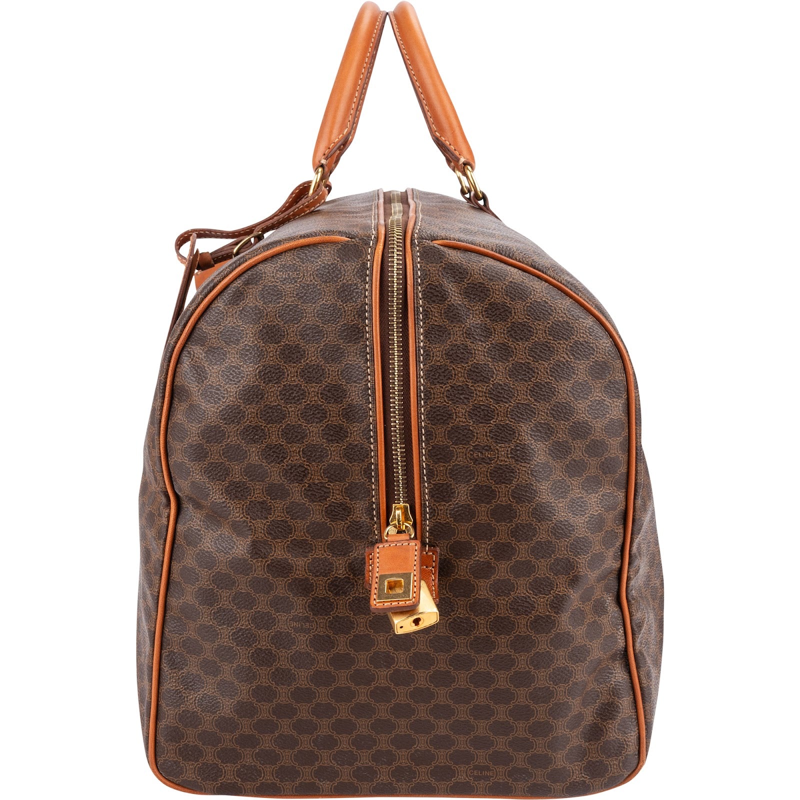 Celine Monorgam Macadam Canvas Boston 50 Reisetasche