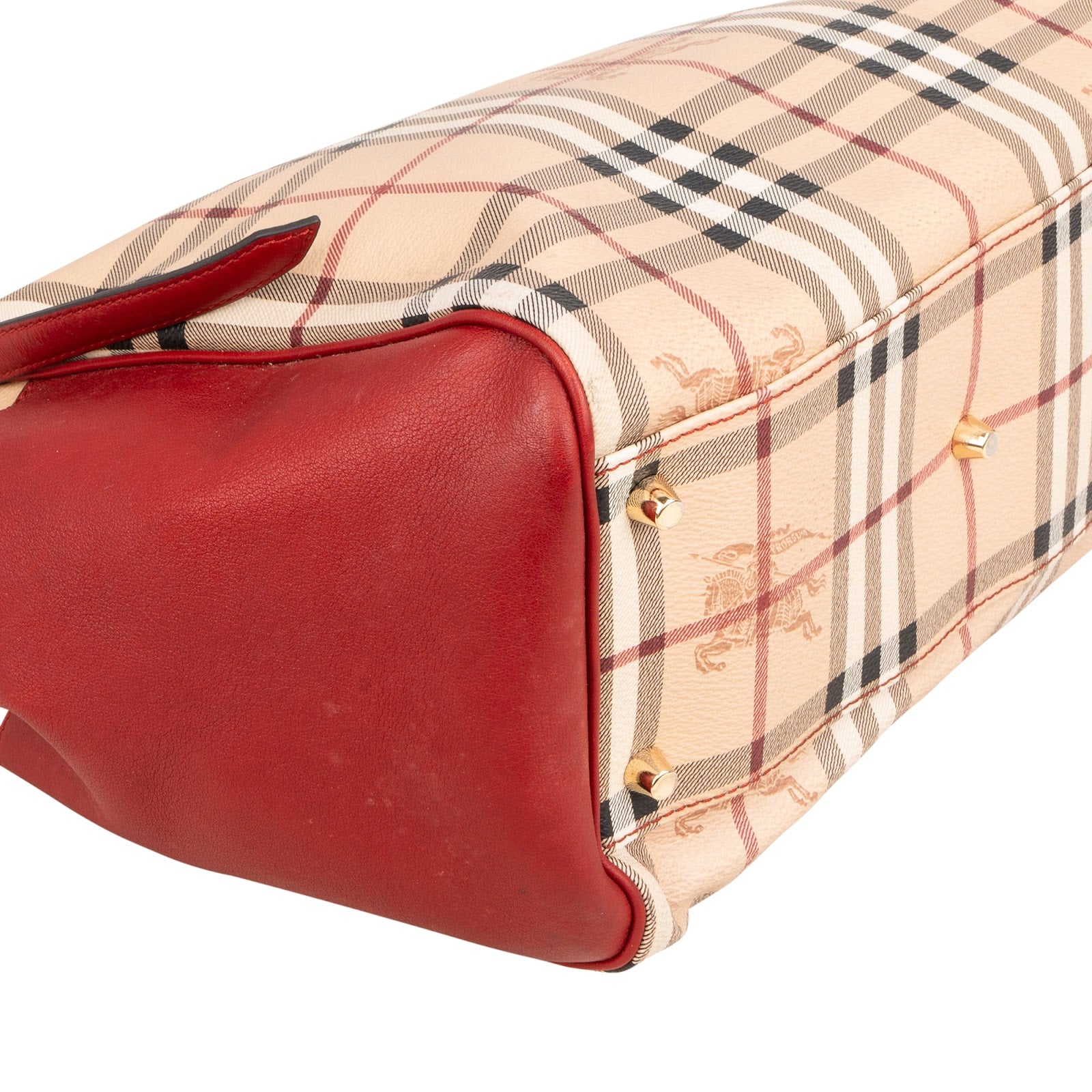 Burberry Smoked Check Canterbury Hobo Shoulder Bag