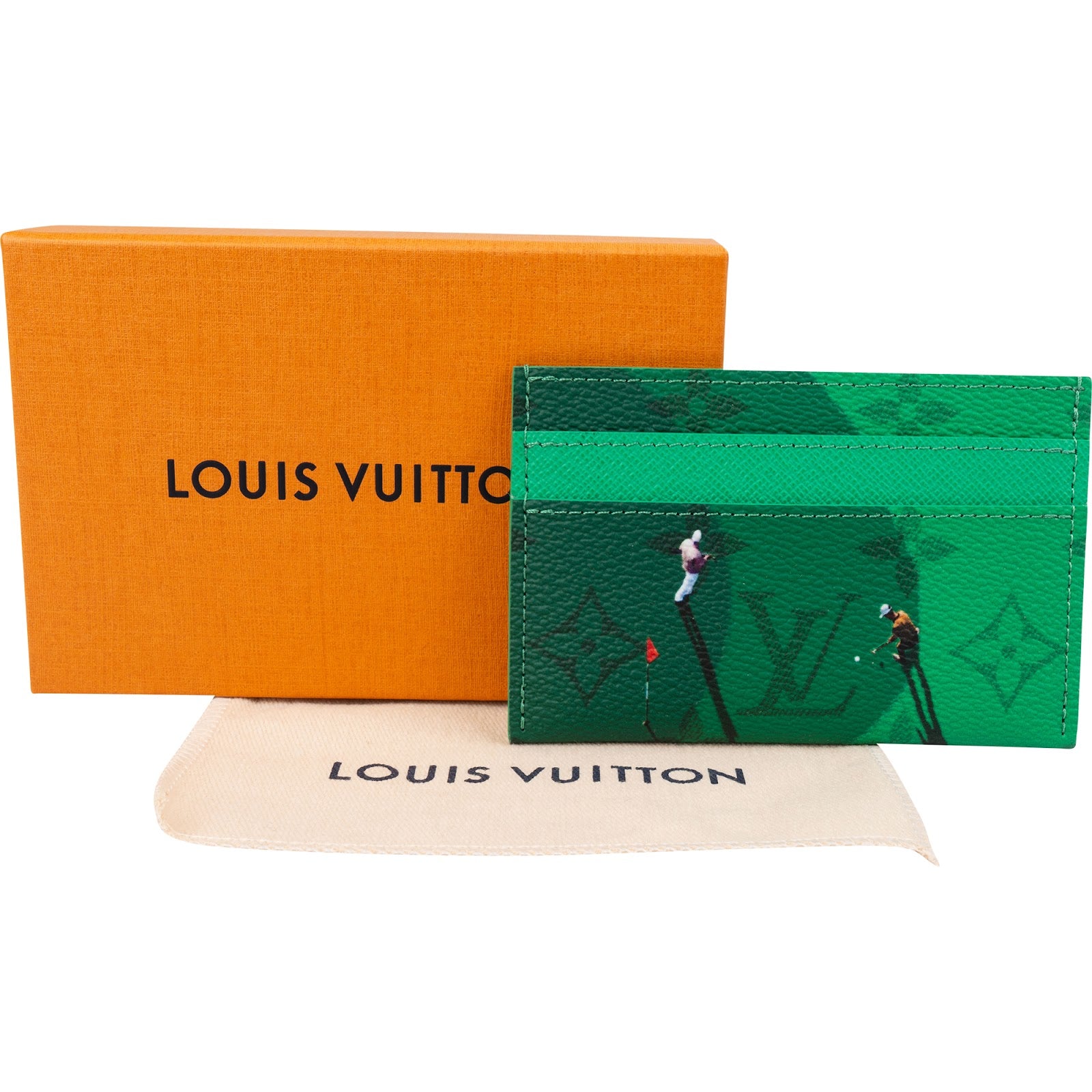 Louis Vuitton Monogram Golf Double Kartenetui