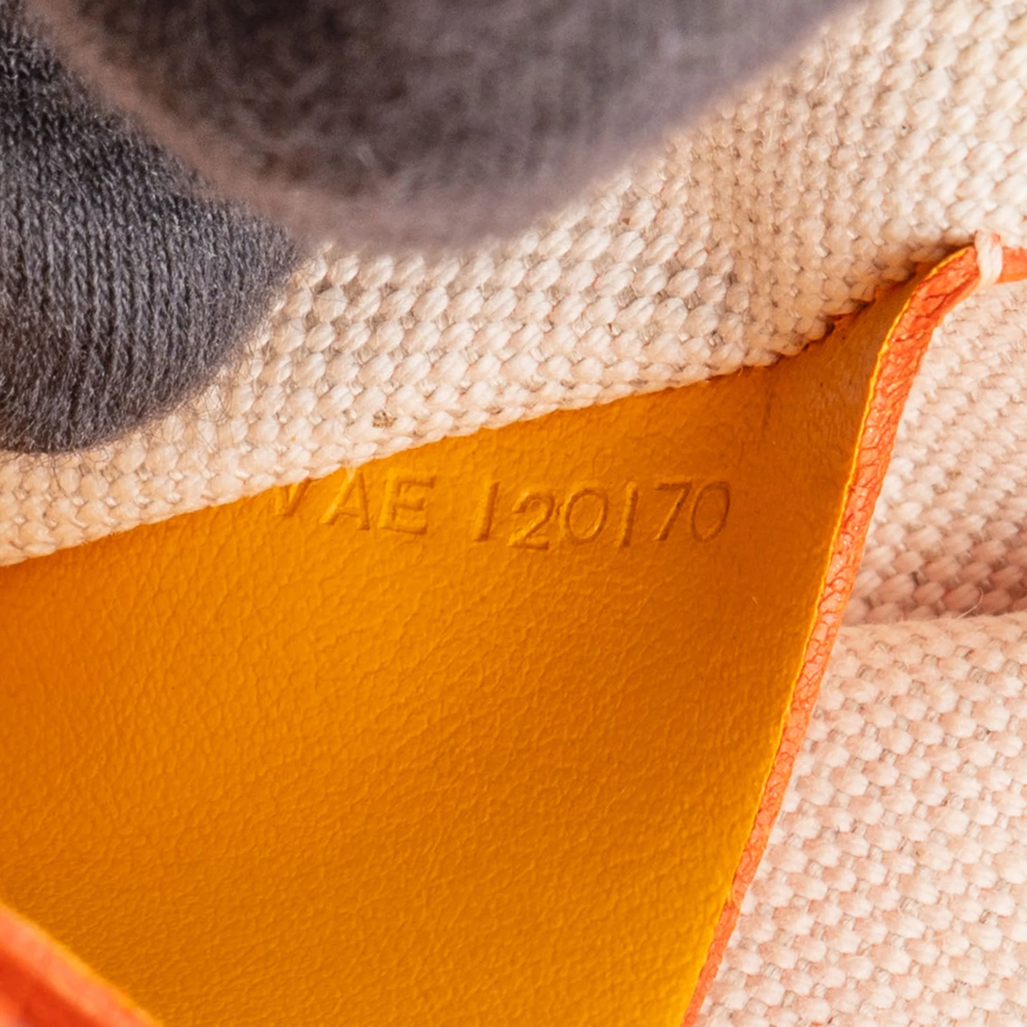 Goyard Orange Goyardine Monogram Plumet Flat Crossbody Bag