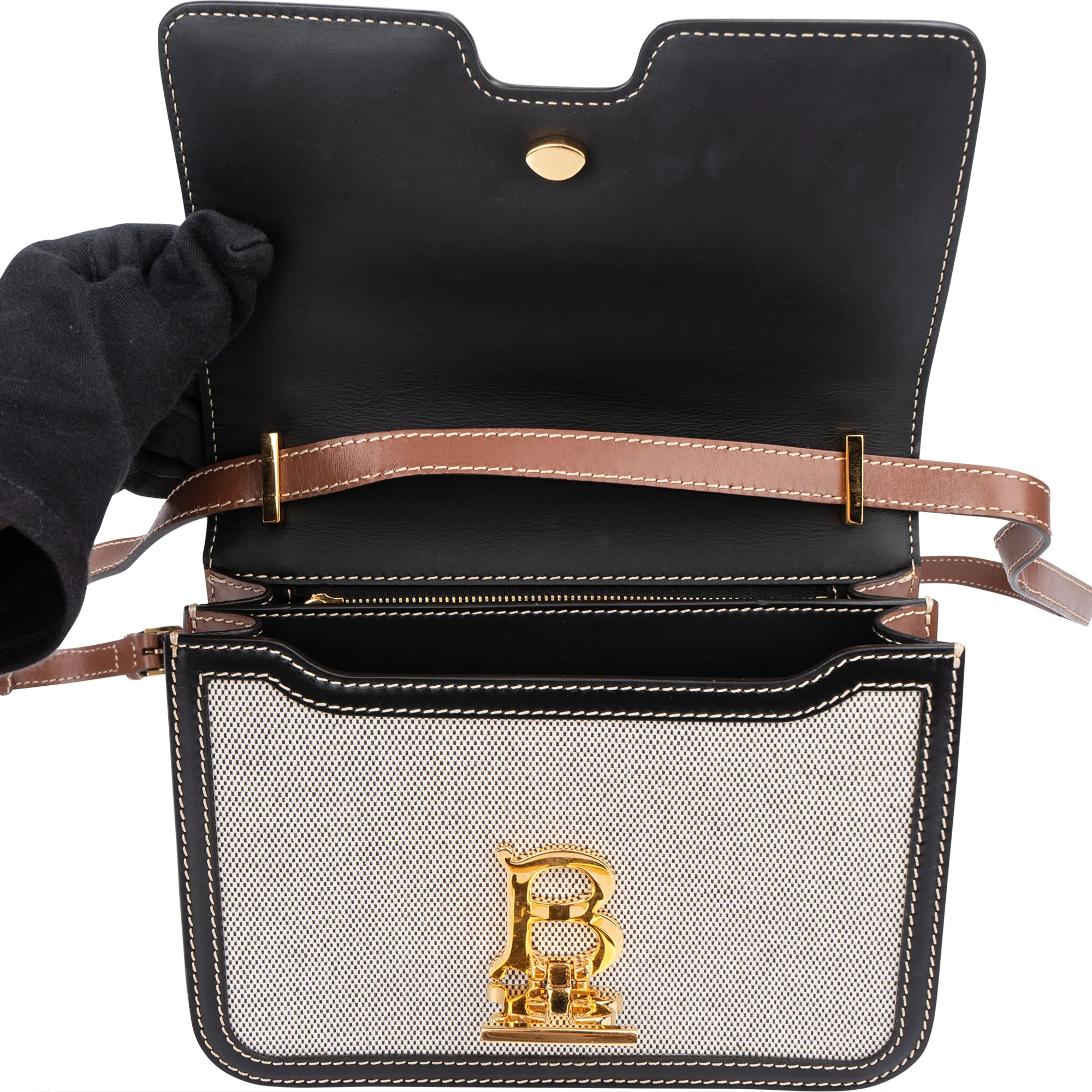 Burberry Tri-Tone TB Crossbody Bag