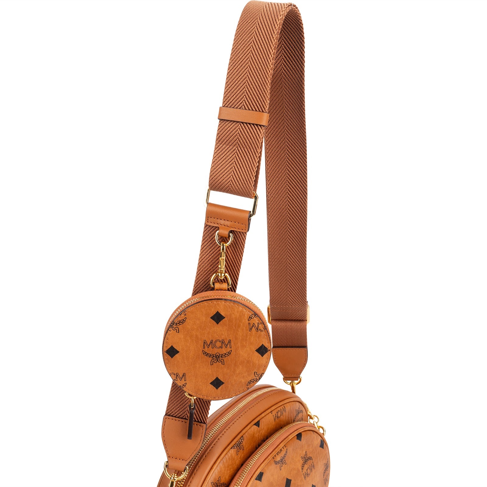 MCM Monogram Visetos 3-in-1 Multi Pochette Crossbody Bag