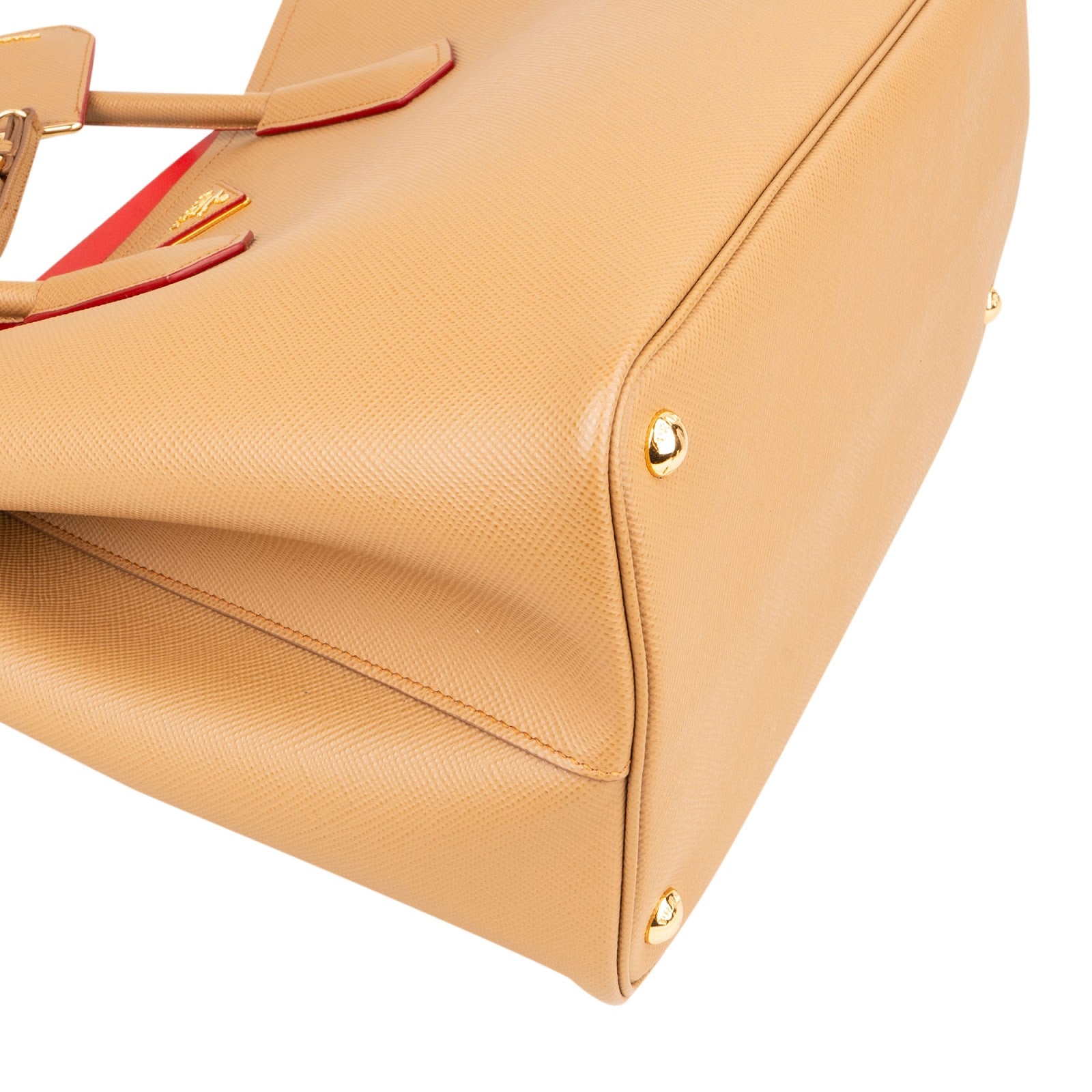 Prada Saffiano Leather Double Handbag
