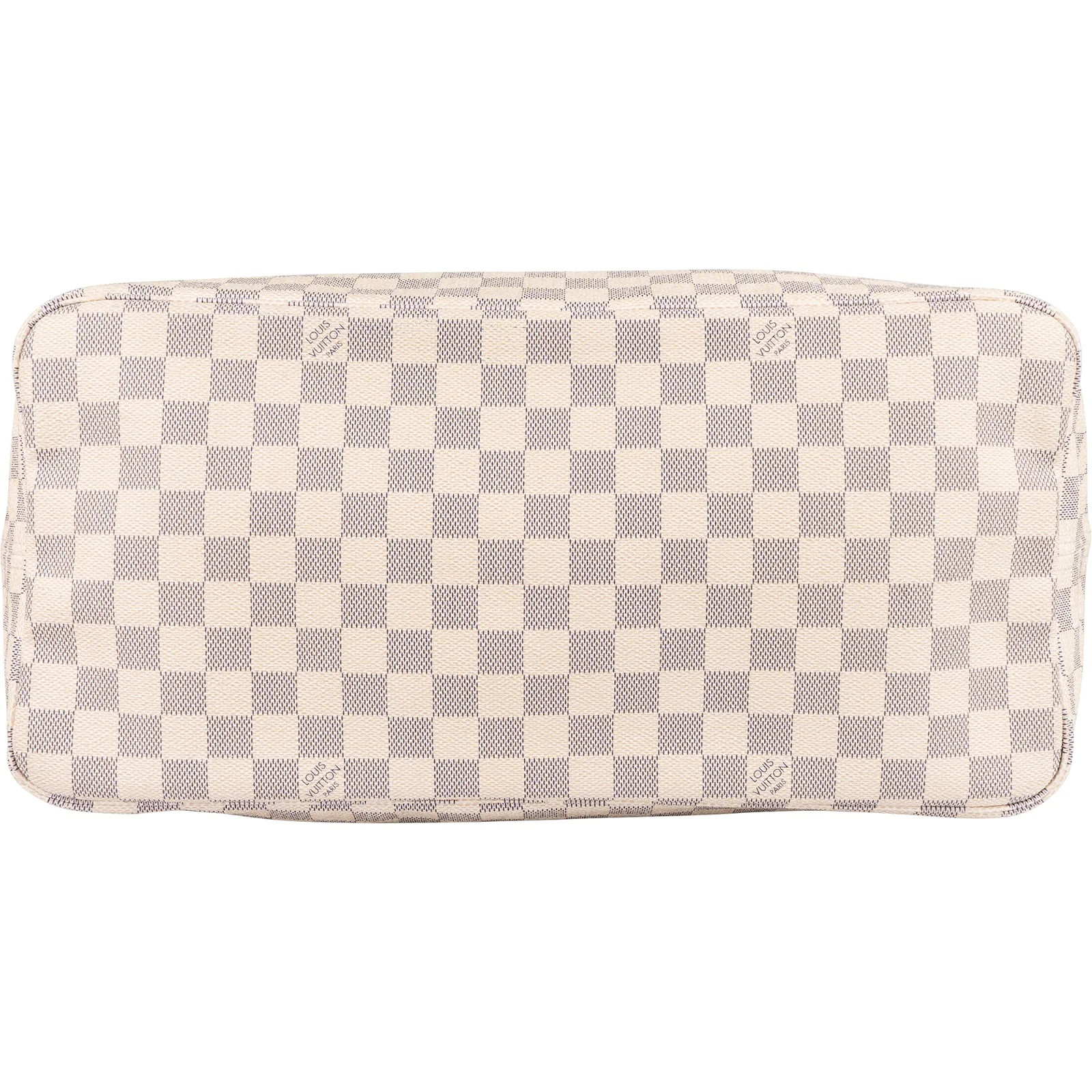 Louis Vuitton Monogram Damier Azur Canvas Neverfull GM Shoulder Bag