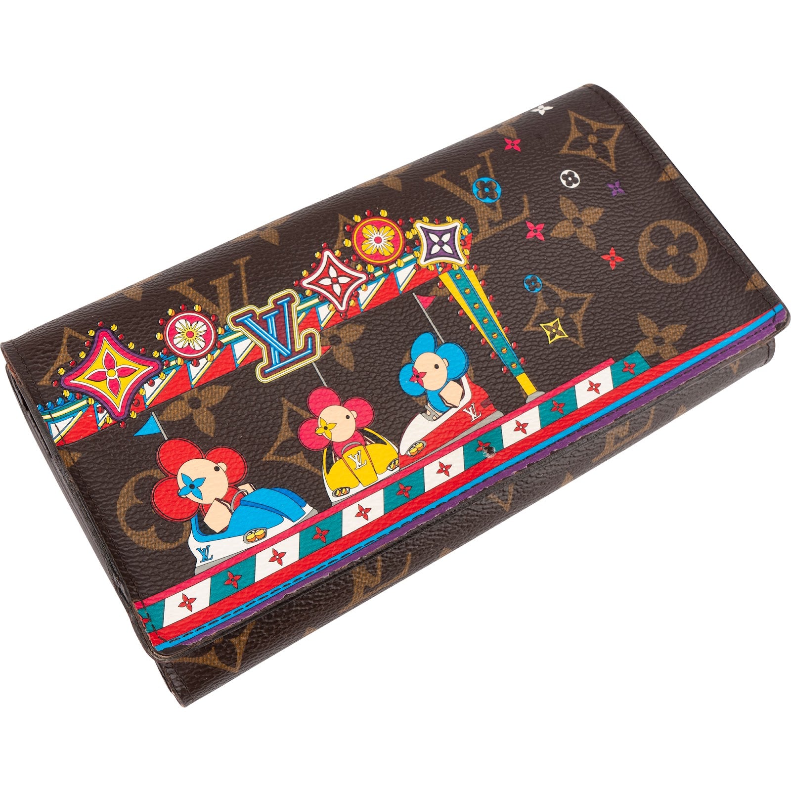 Louis Vuitton - Illustre Holiday Bumper Cars Sarah Wallet