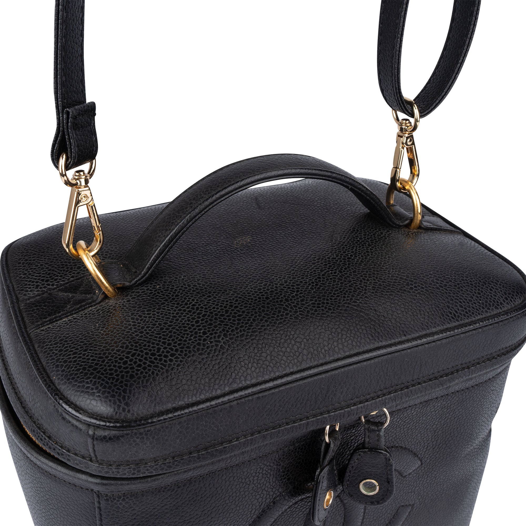 Chanel Caviar Leather CC Vanity Handbag