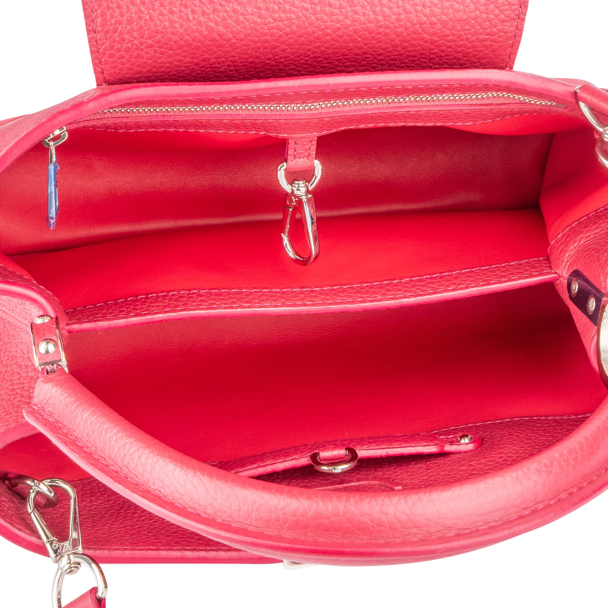 Louis Vuitton Limited Pink Taurillon Capucines MM Handbag