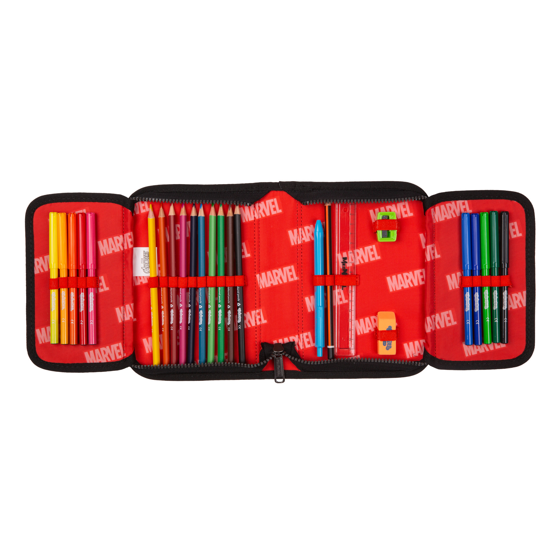 McNeill Disney Schulranzen-Set PERFECTO 5tlg. - MARVEL-AVENGERS