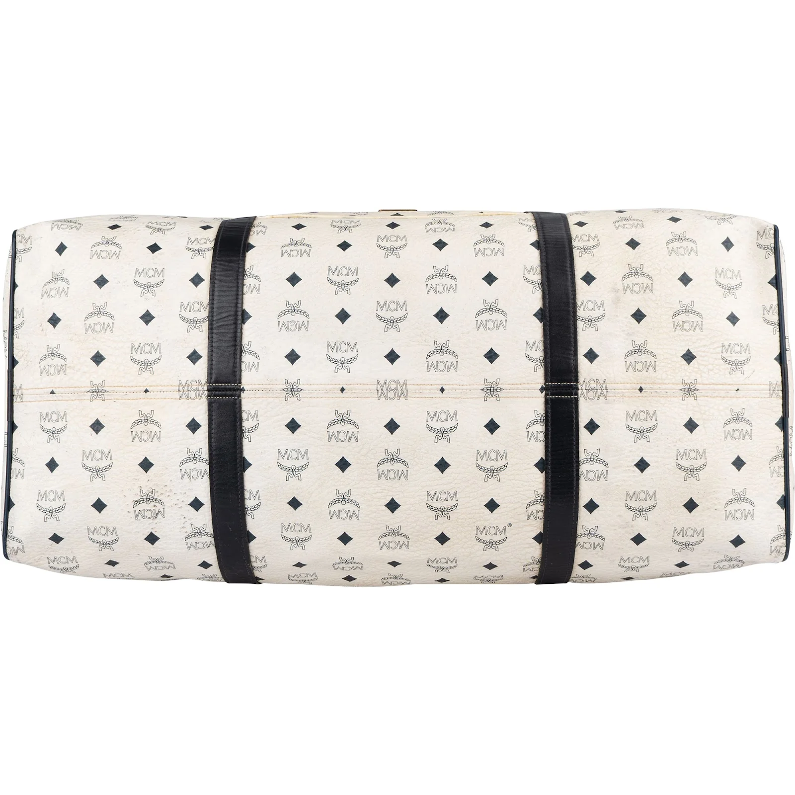 MCM Monogram Visetos Boston Reisetasche