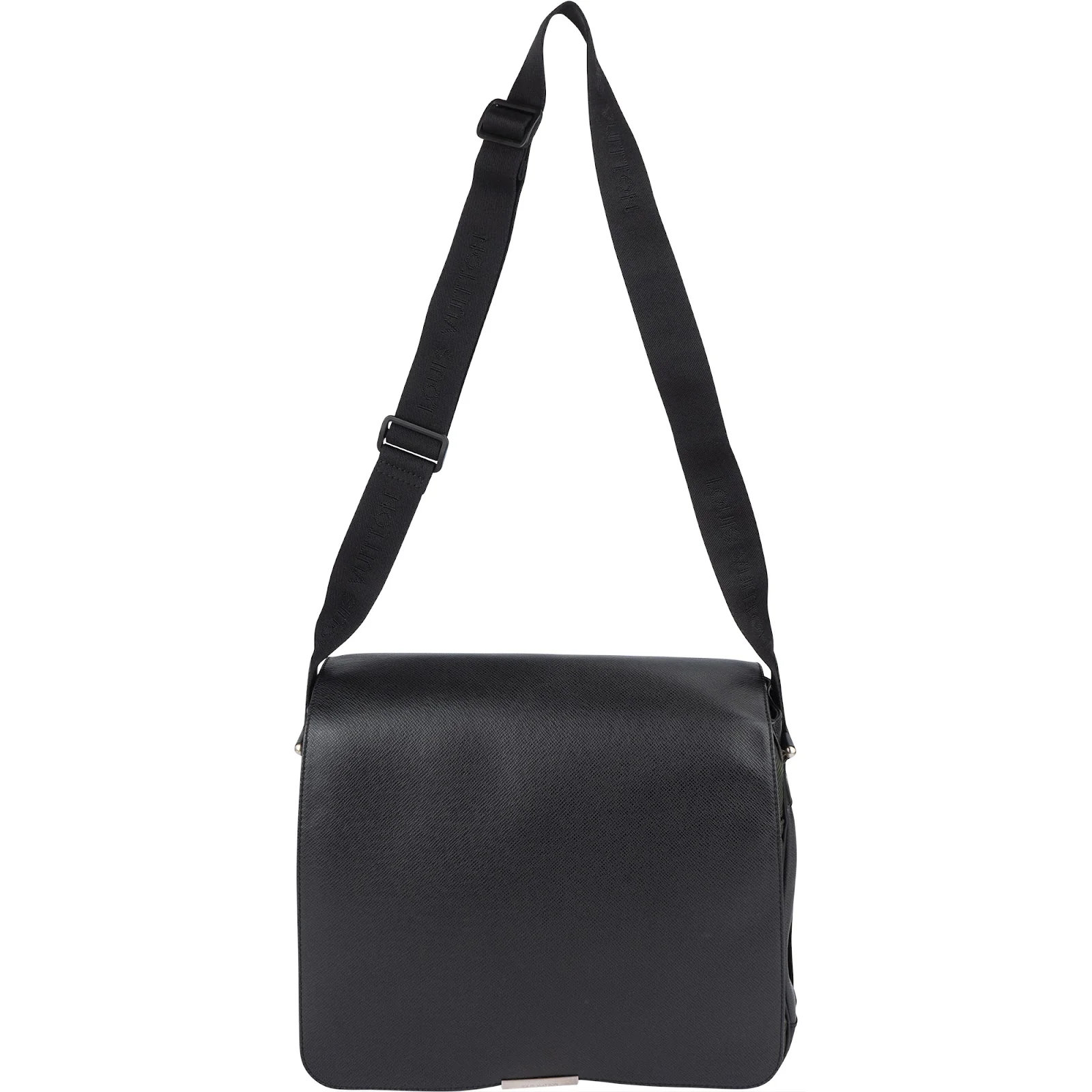 Louis Vuitton Taiga Leather and Nylon Victor Messenger Crossbody Bag