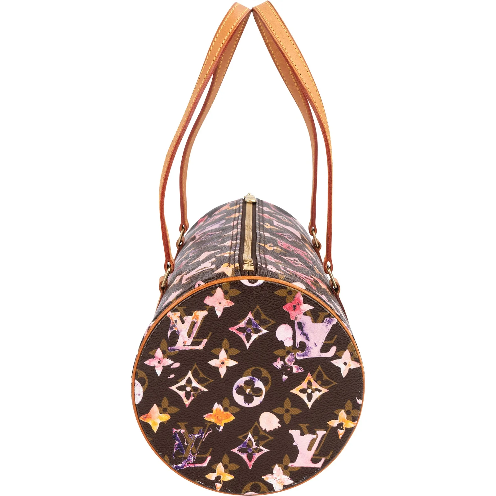 Louis Vuitton Limited Monogram Richard Prince Watercolor Papillon 30 Handbag