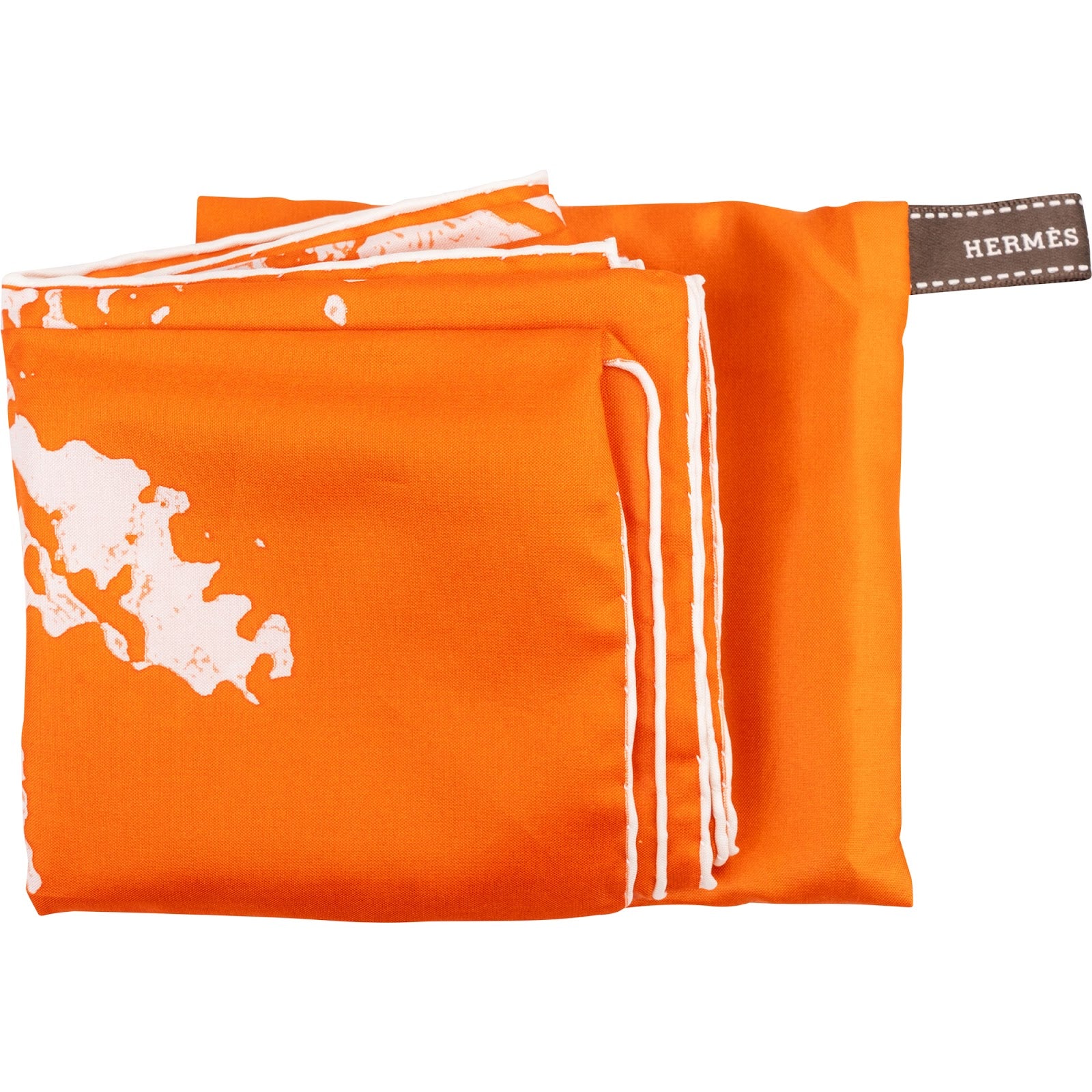 Hermès Ex-Libris Globe-Trotter Silk Tuch 70