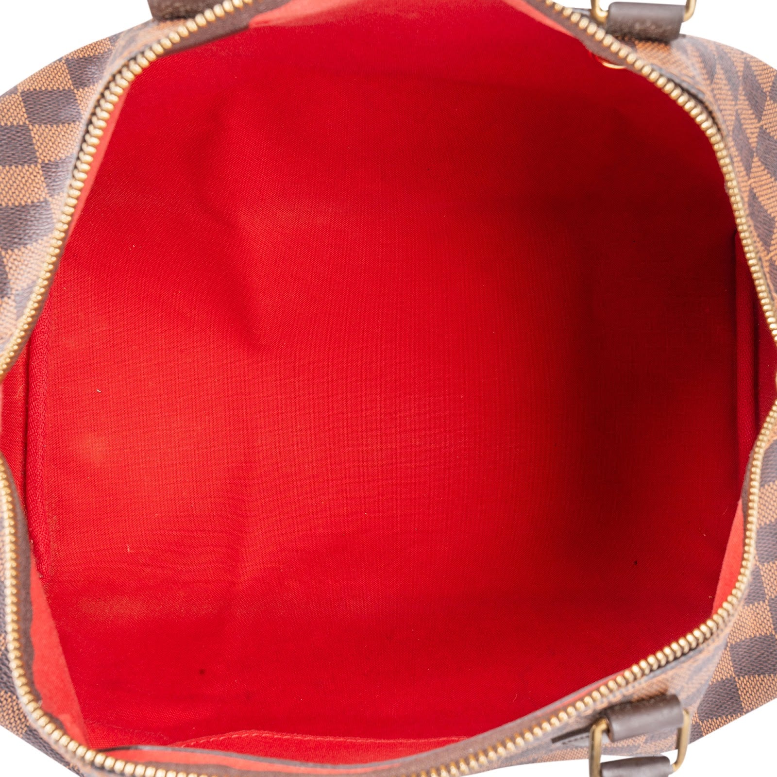 Louis Vuitton Monogram Damier Ebene Speedy 35 Boston Bag