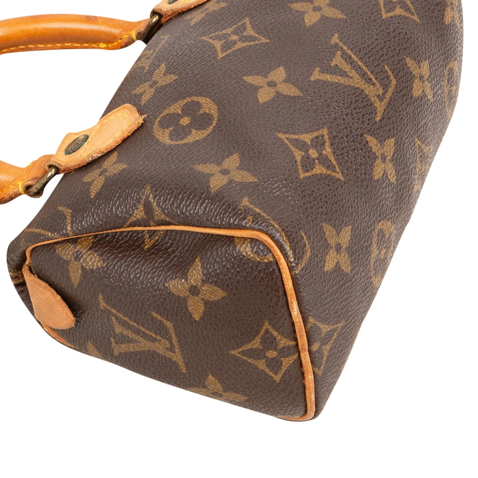 Louis Vuitton Canvas Monogram Mini Speedy Boston Bag