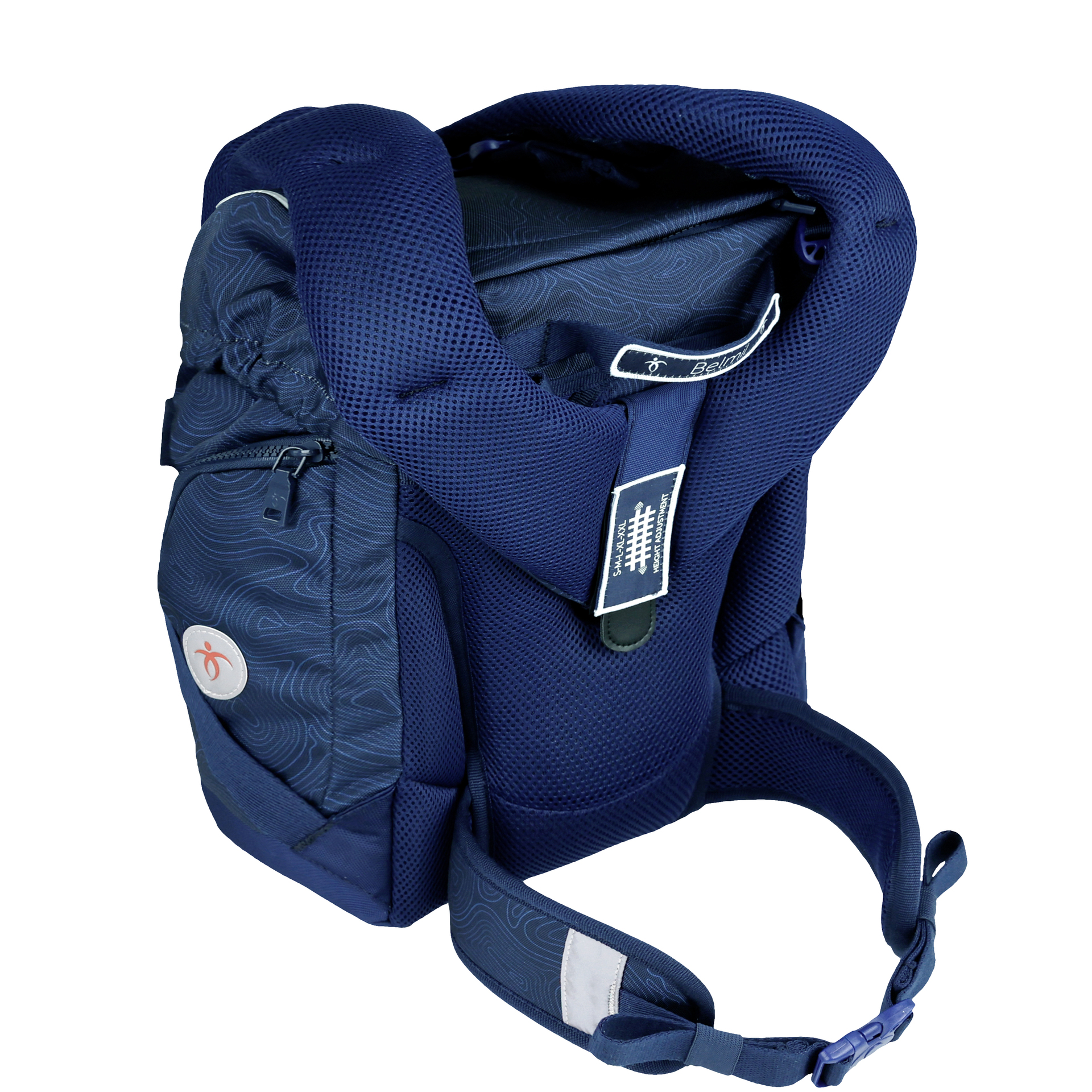 Comfy Plus Schulranzenset 5-teilig - Topographic