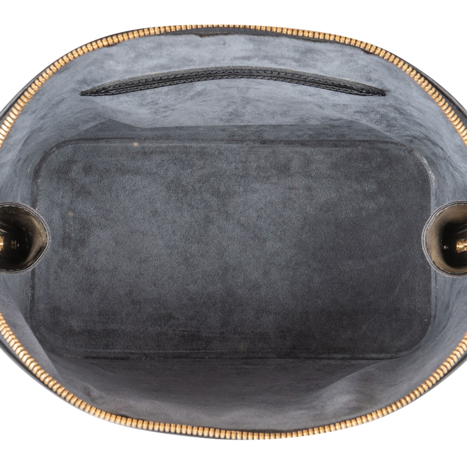 Louis Vuitton Noir Epi Leather Alma PM Handbag