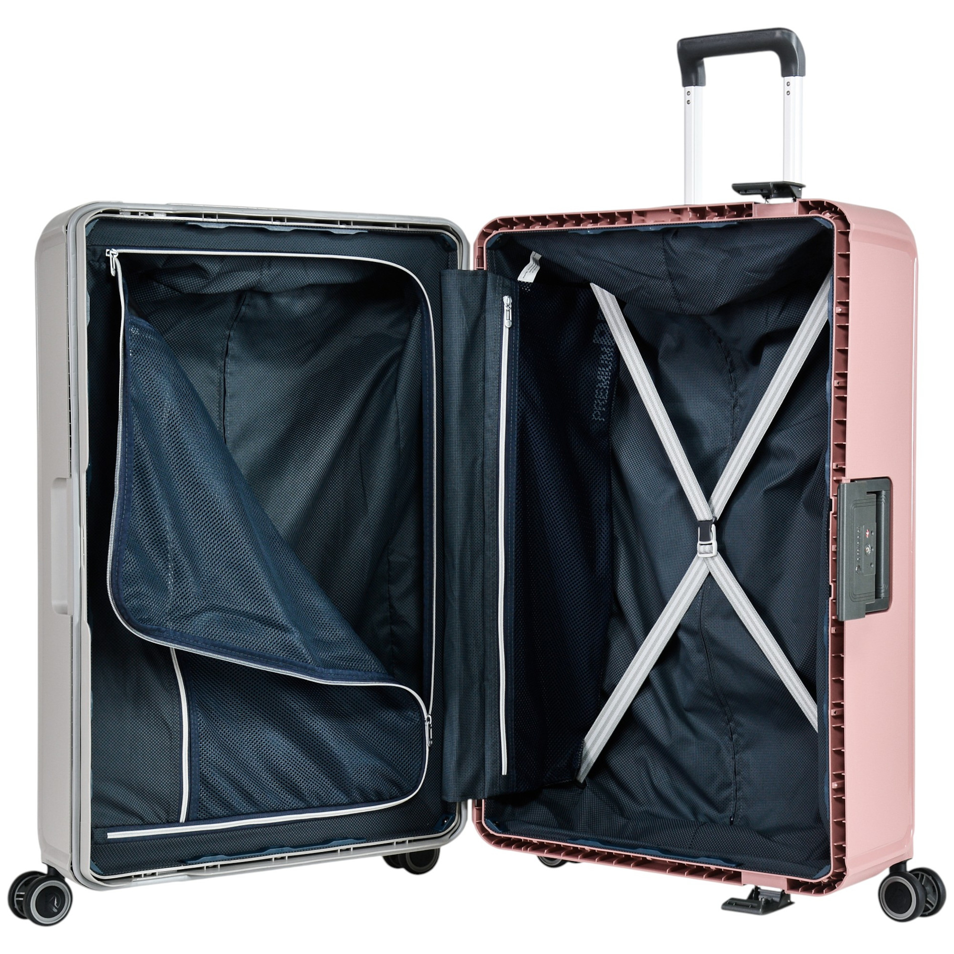 VERTICA Trolley L Special Edition (76 cm) - grau/rosa