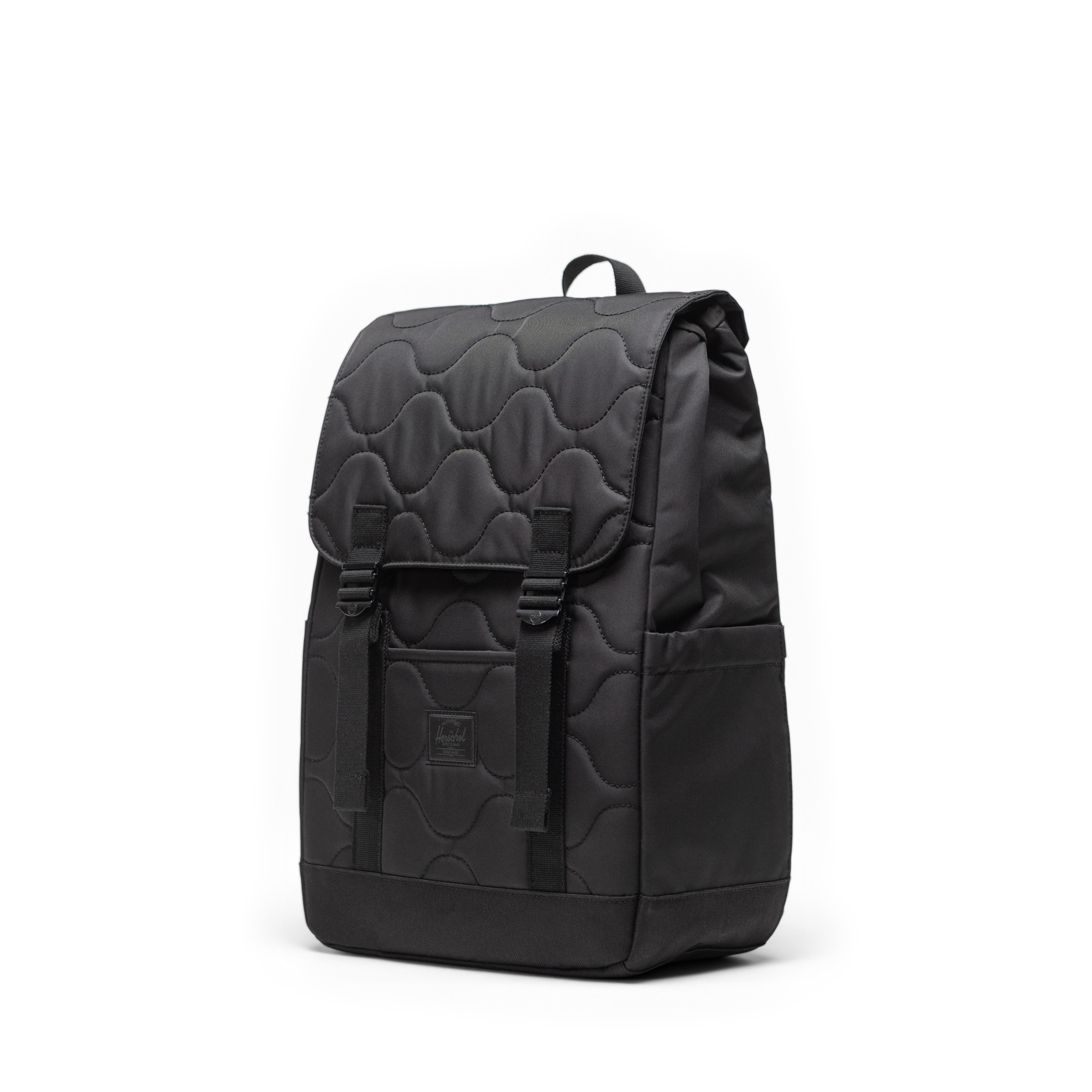 Retreat Quilted Capsule Rucksack S - Black