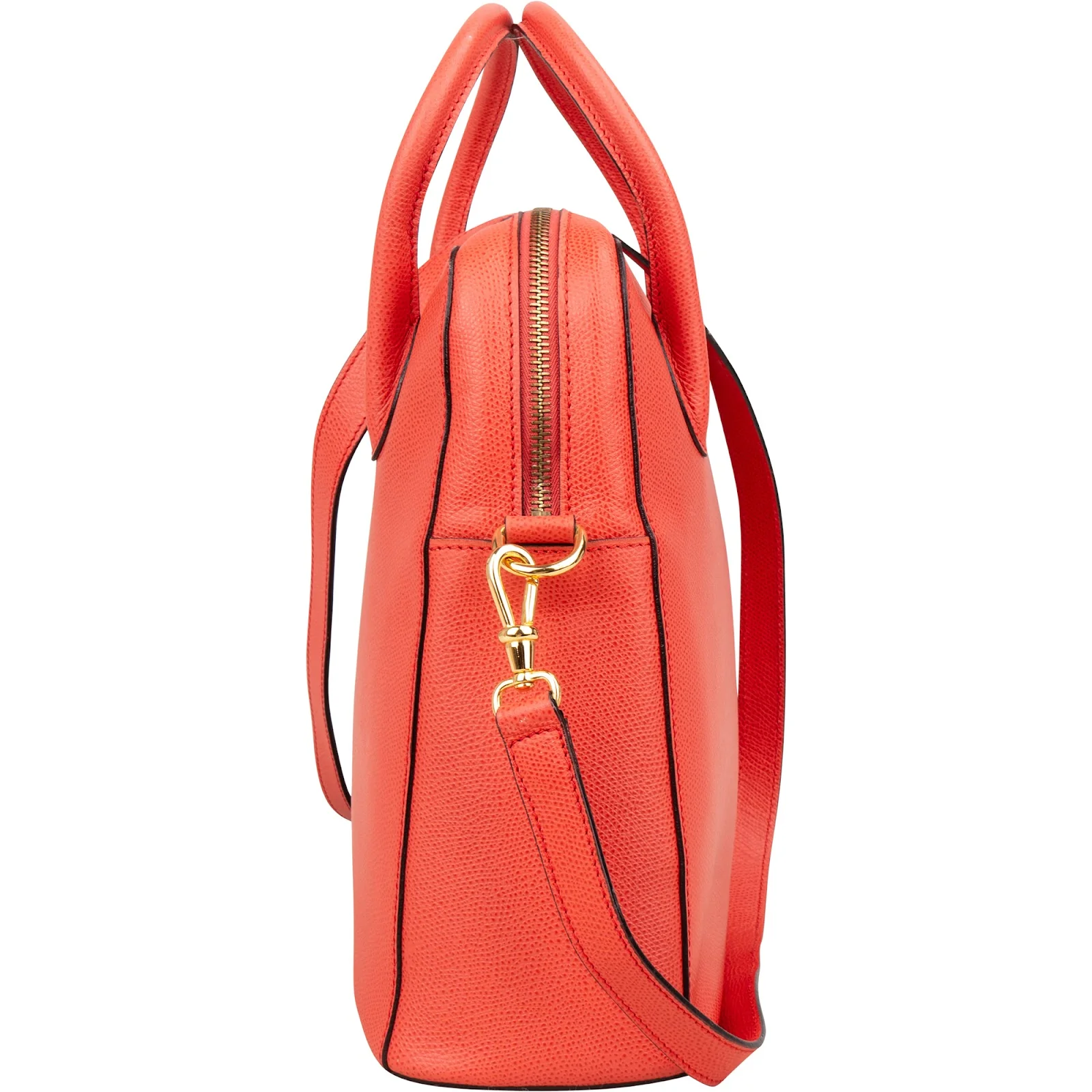 Céline Grained Leather Dome Handbag