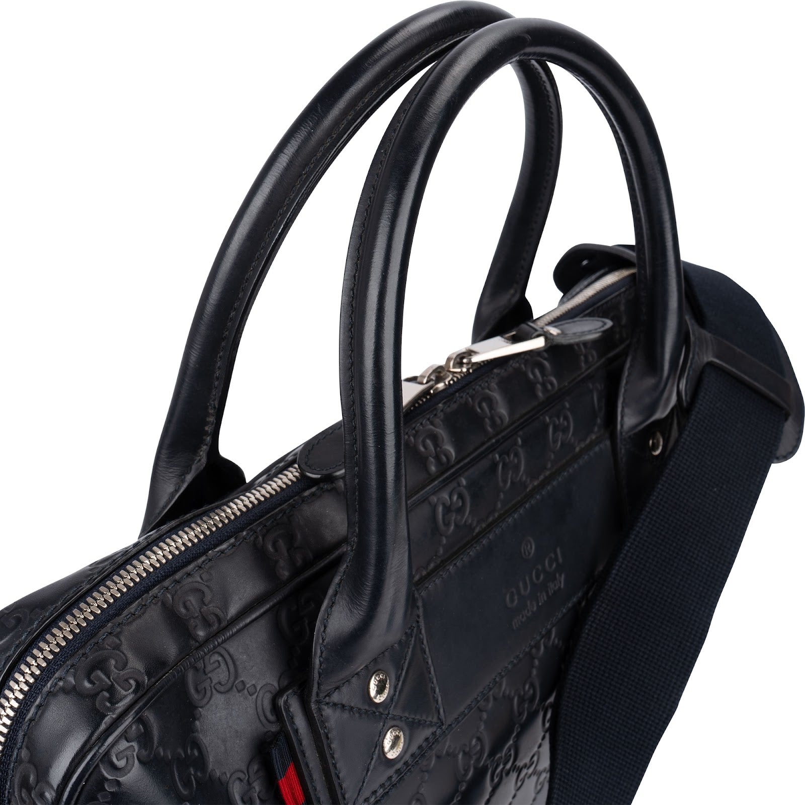 Gucci Guccissima Leather Business Tasche