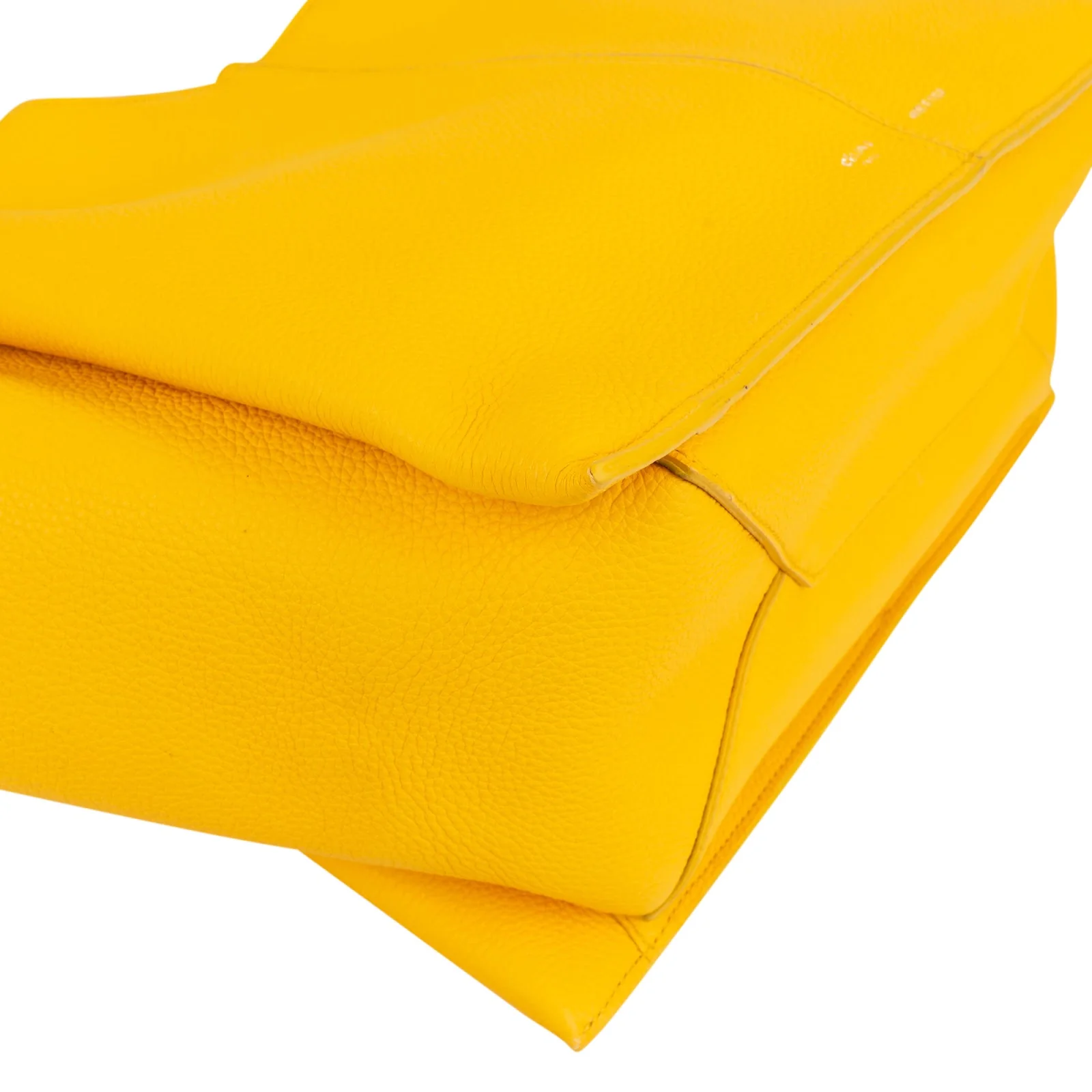 Celine Grained Calfskin Small Tri-Fold Shoulder Bag