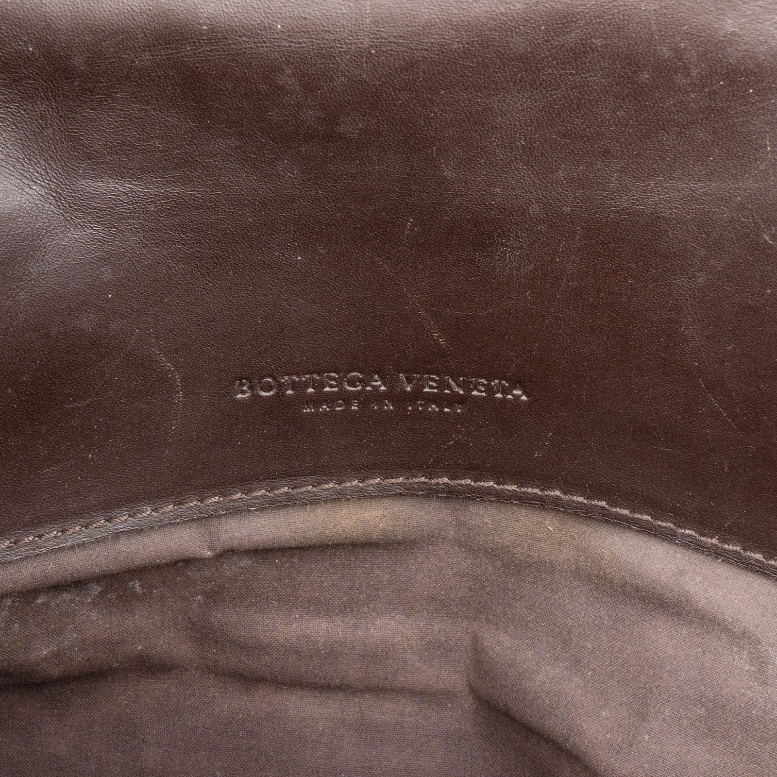 Porte-documents en cuir Intrecciato de Bottega Veneta