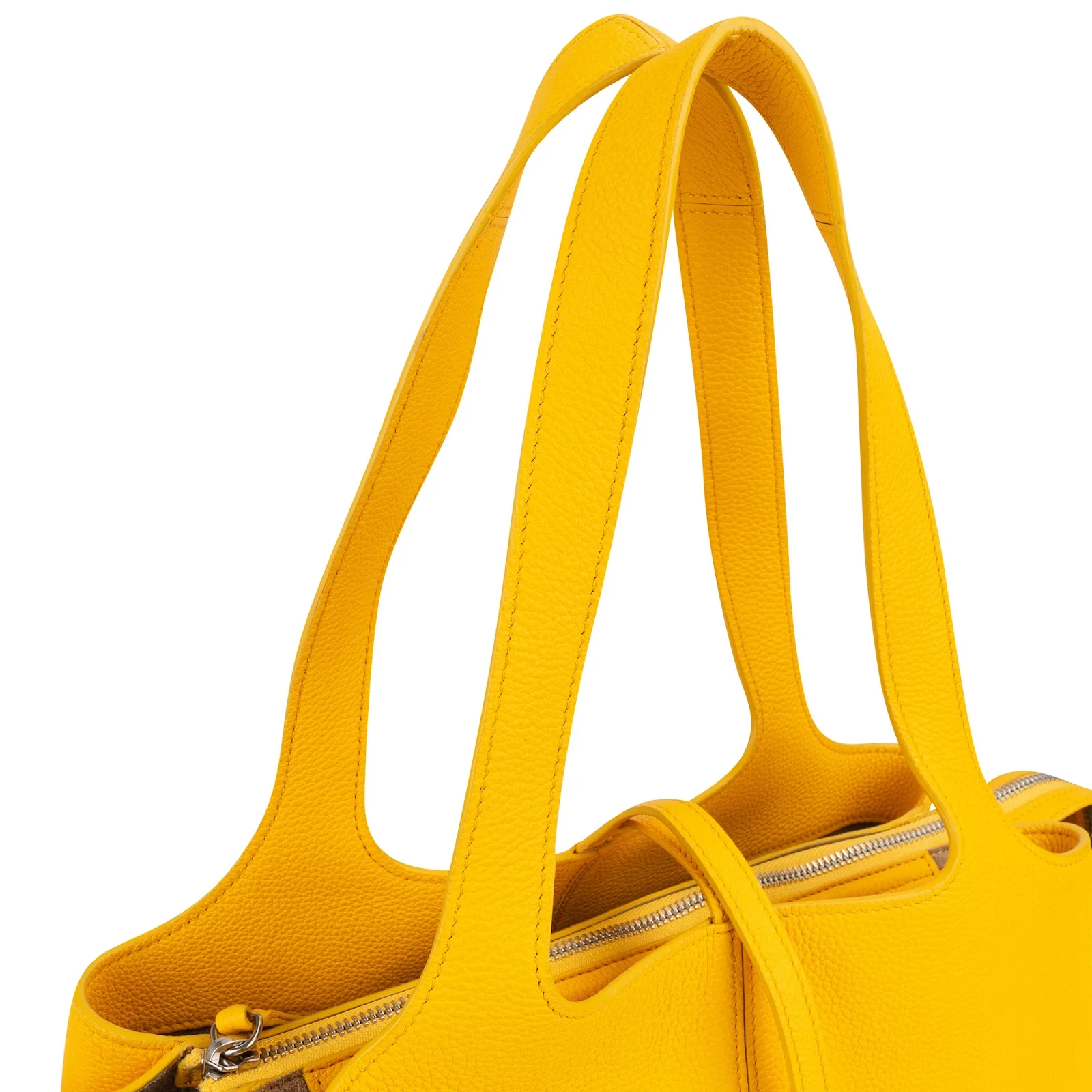 Celine Grained Calfskin Small Tri-Fold Shoulder Bag