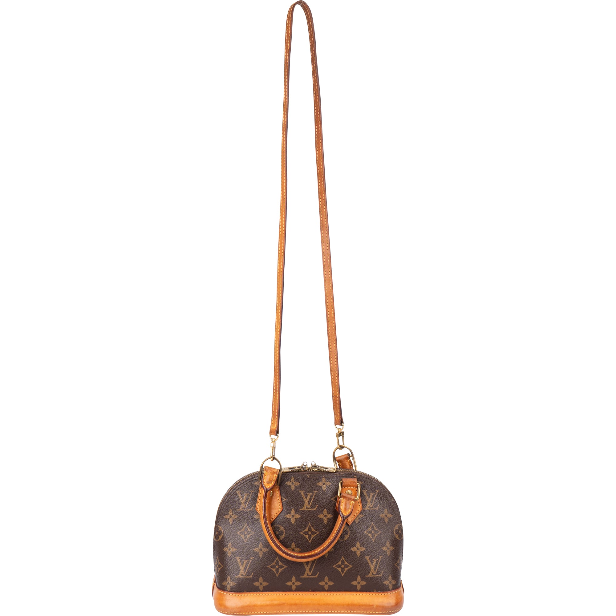 Louis Vuitton Canvas Monogram Alma BB Handbag