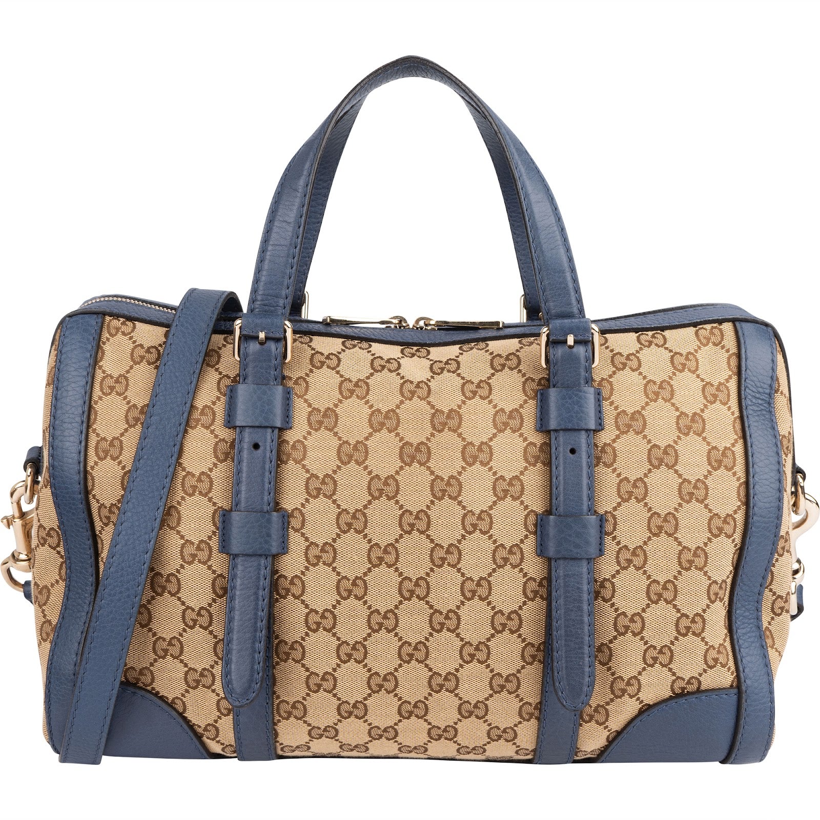 Gucci Monogram GG Boston Bag