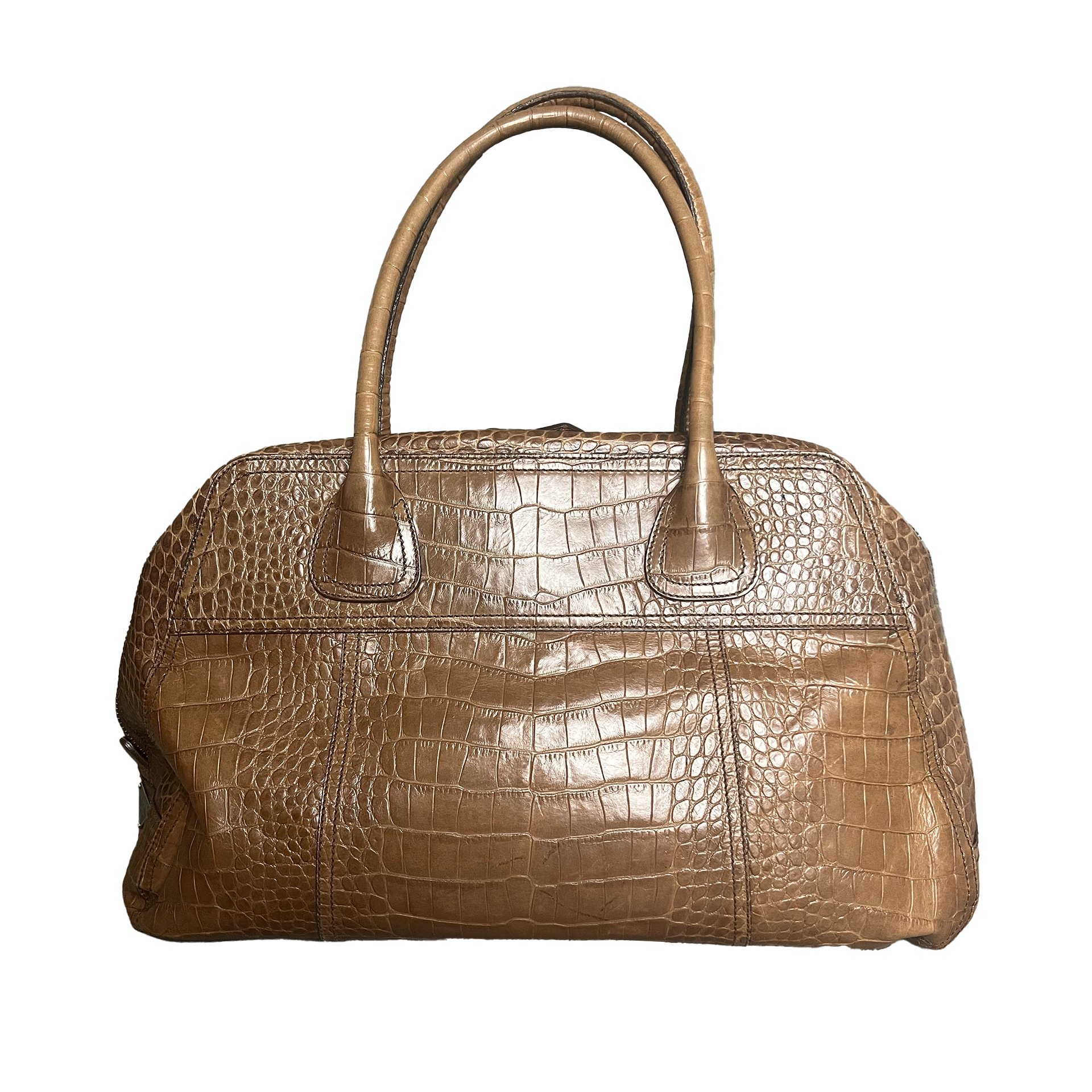 Prada-Tasche mit Krokodilprägung