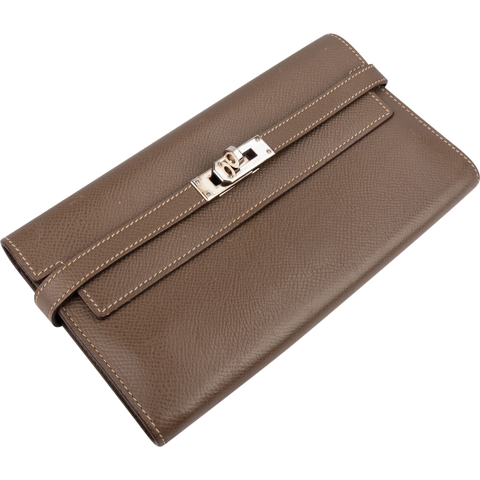 Hermès - Palladium Kelly Wallet