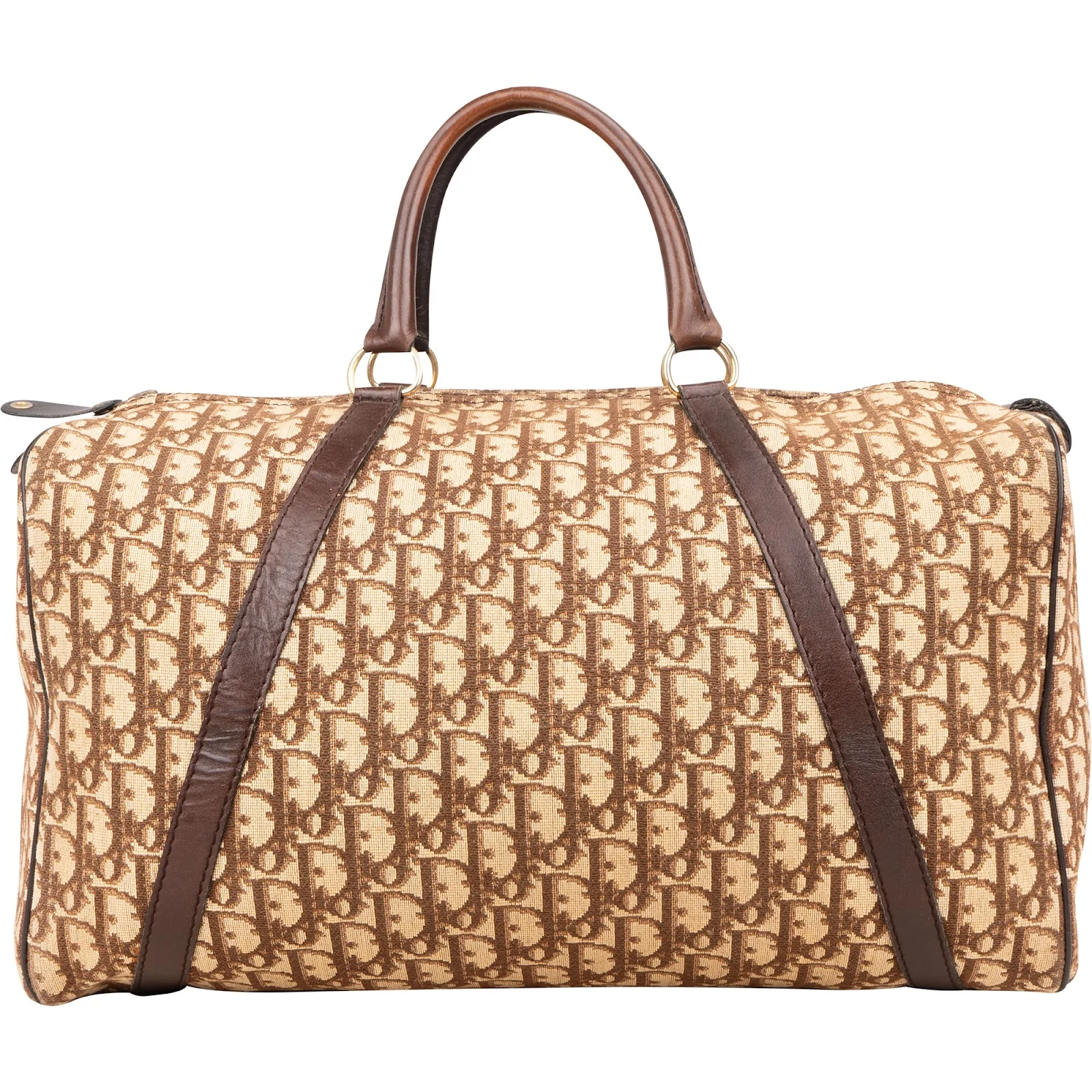 Christian Dior Trotter Monogram Boston Bag 40