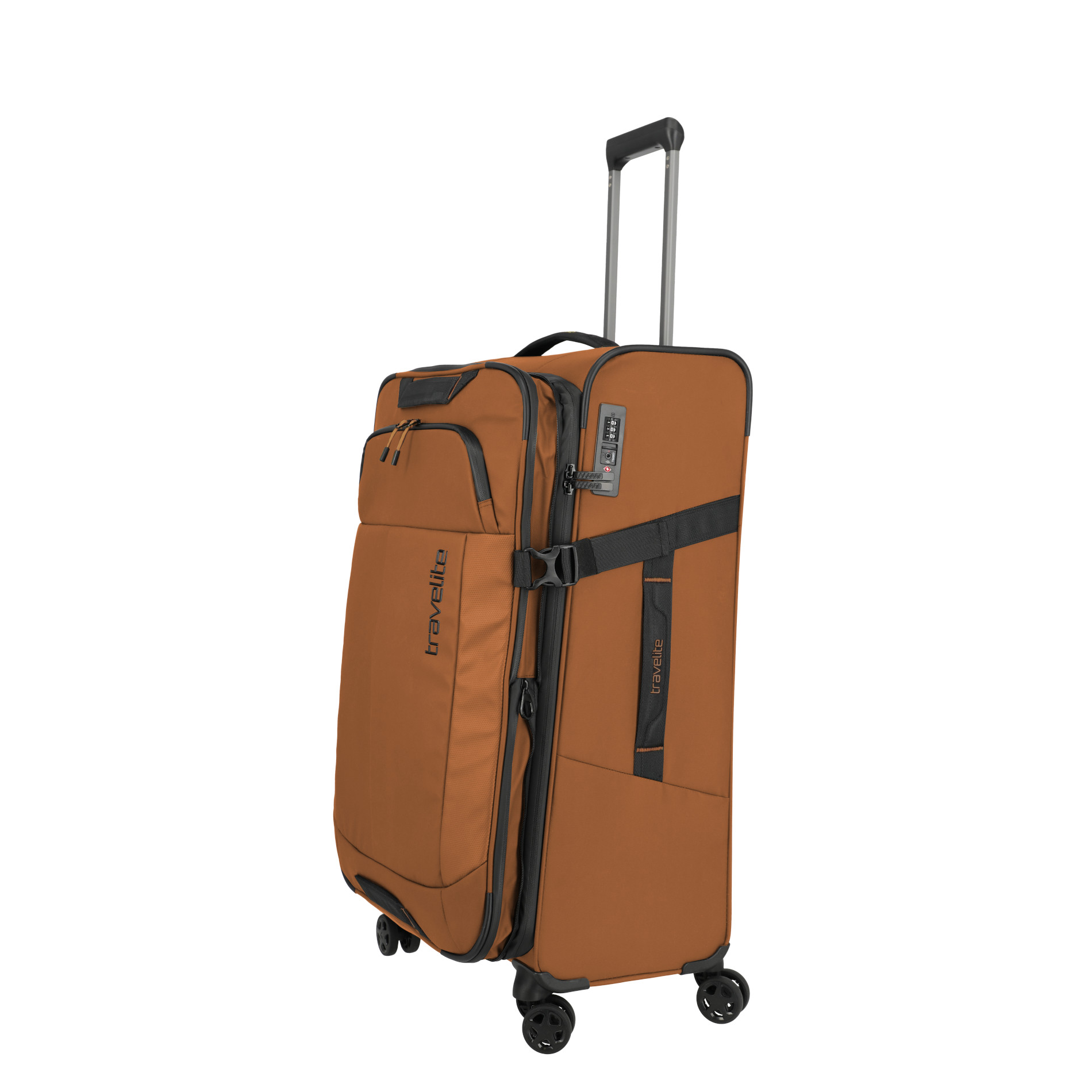 BRIIZE Trolley L (78 cm) erweiterbar - Curry