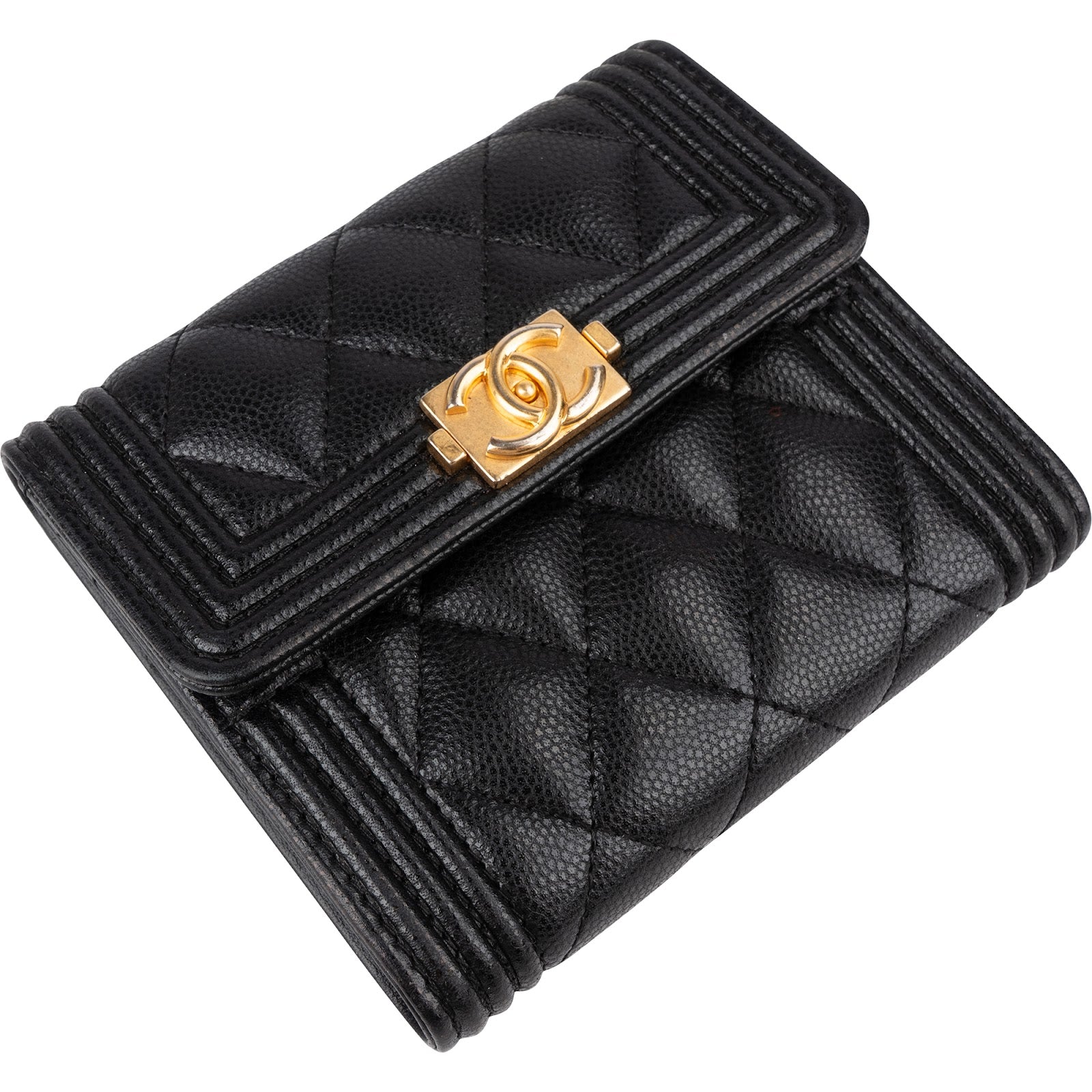 Chanel -Small Boy Flap Wallet