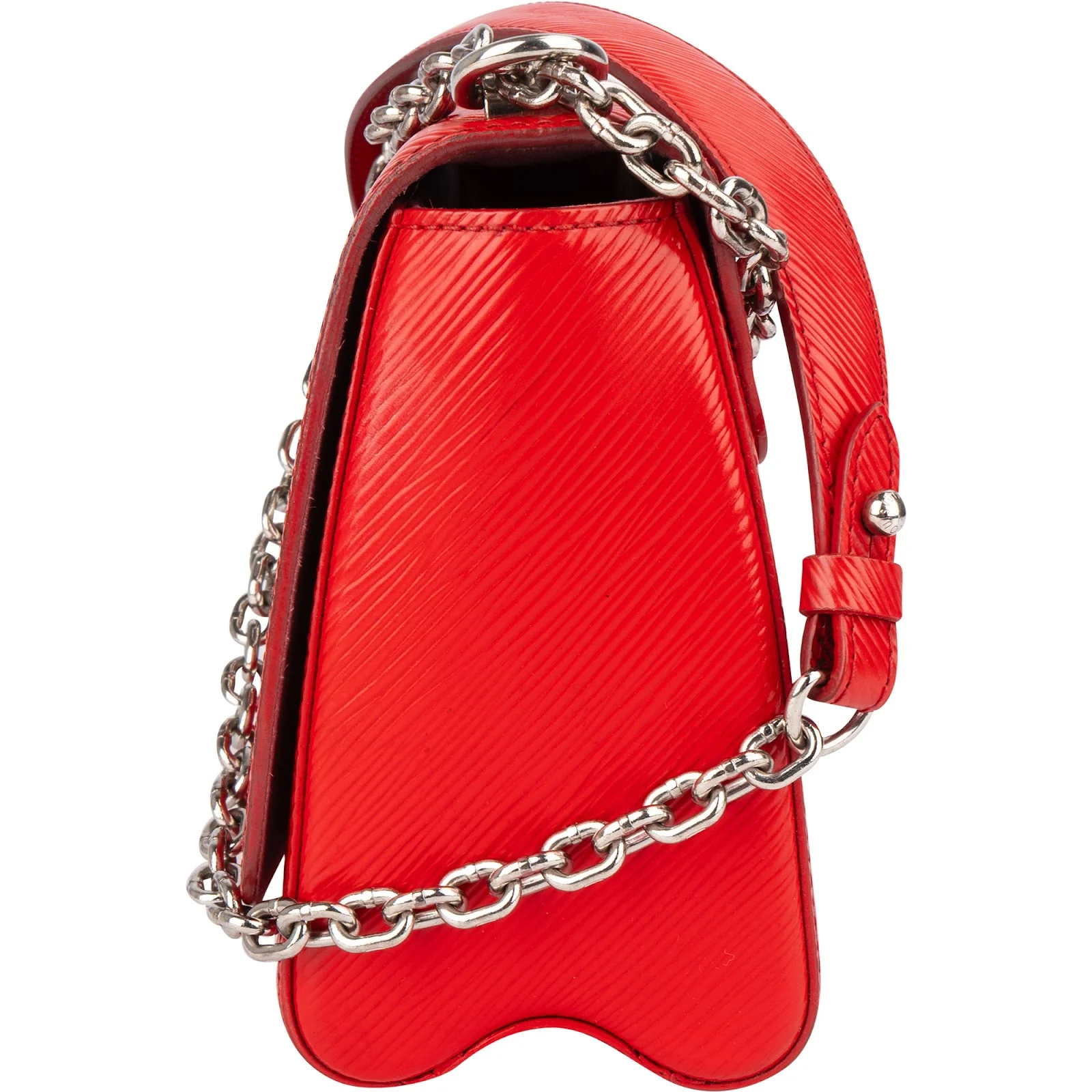 Louis Vuitton Red Epi Leather Twist Crossbody Bag