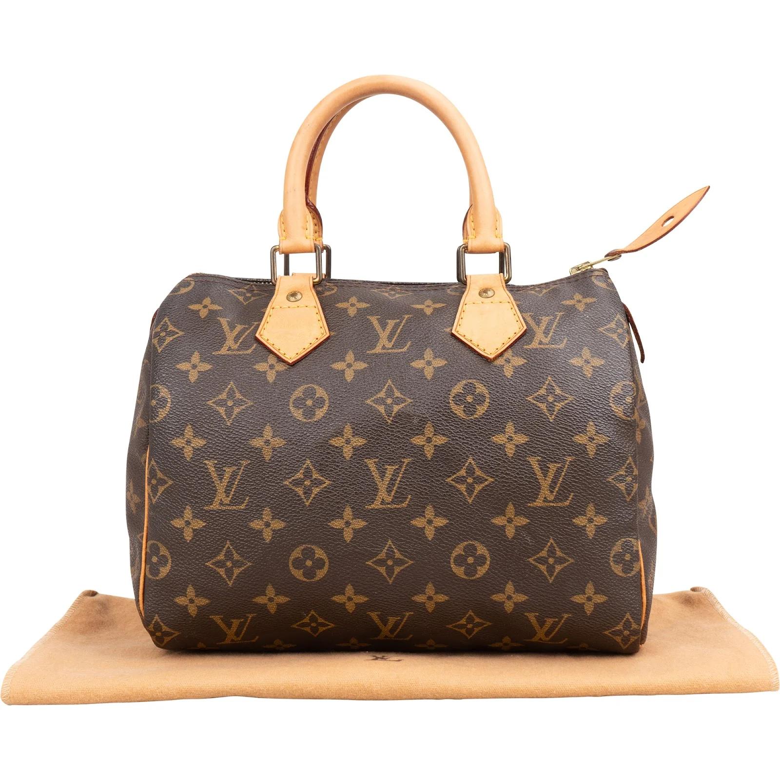 Louis Vuitton Monogram Canvas Speedy 25Boston Bag