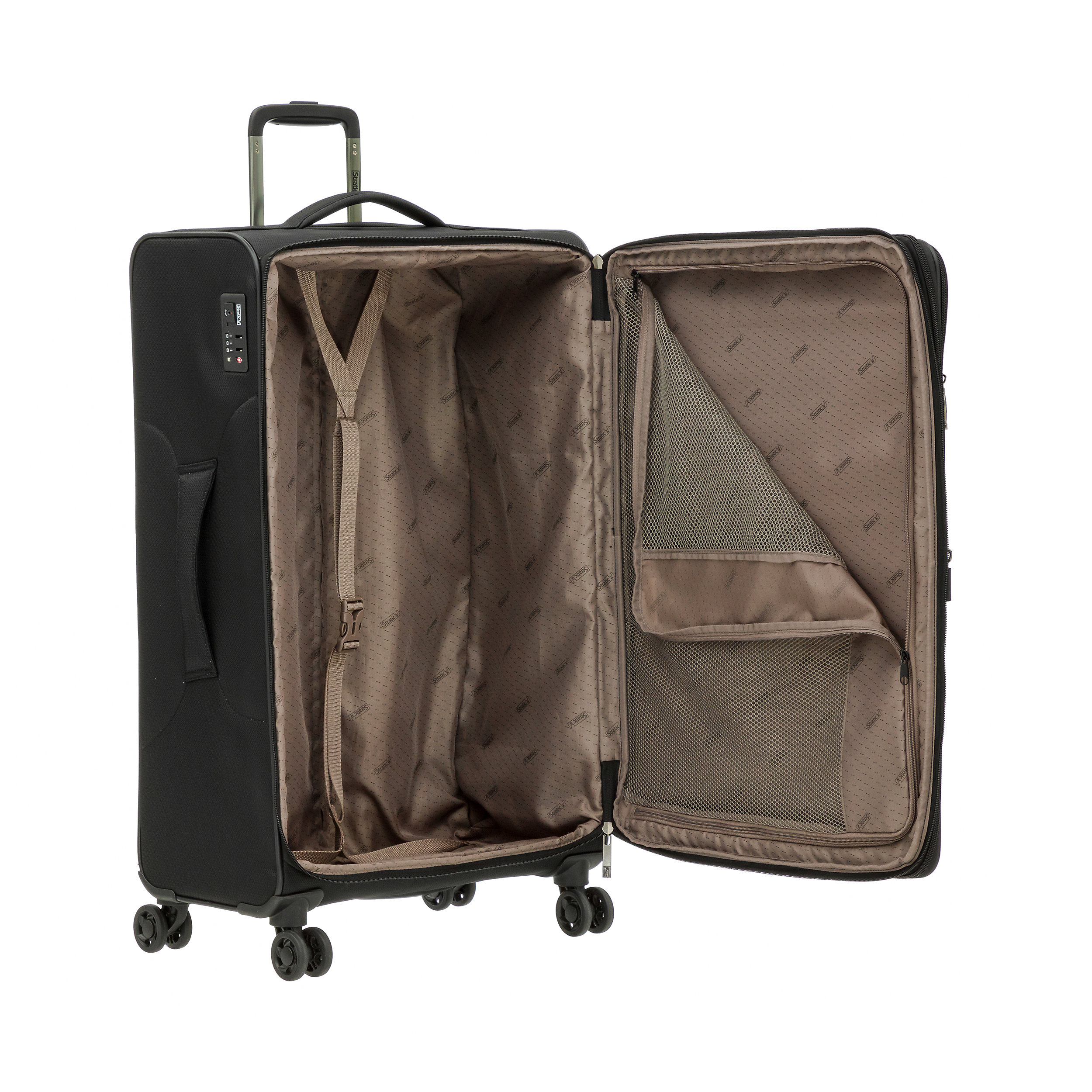 Trolley mit 4 Rollen M 68 cm EXP Stratic Light 61 Liter