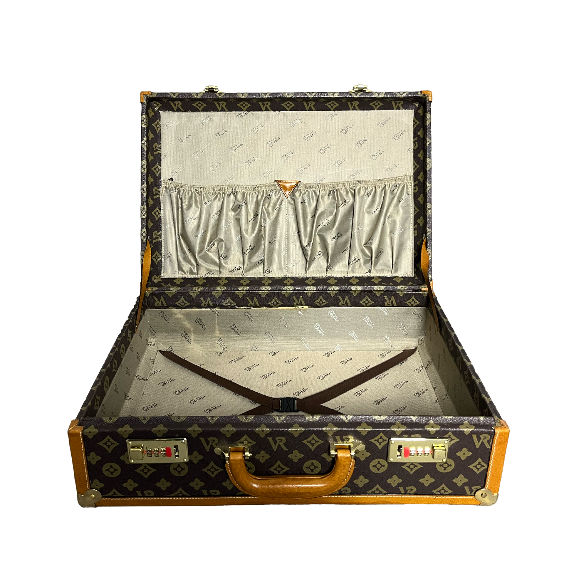 VR Diann Koffer - 80er 90er Jahre Luxuskoffer mittel