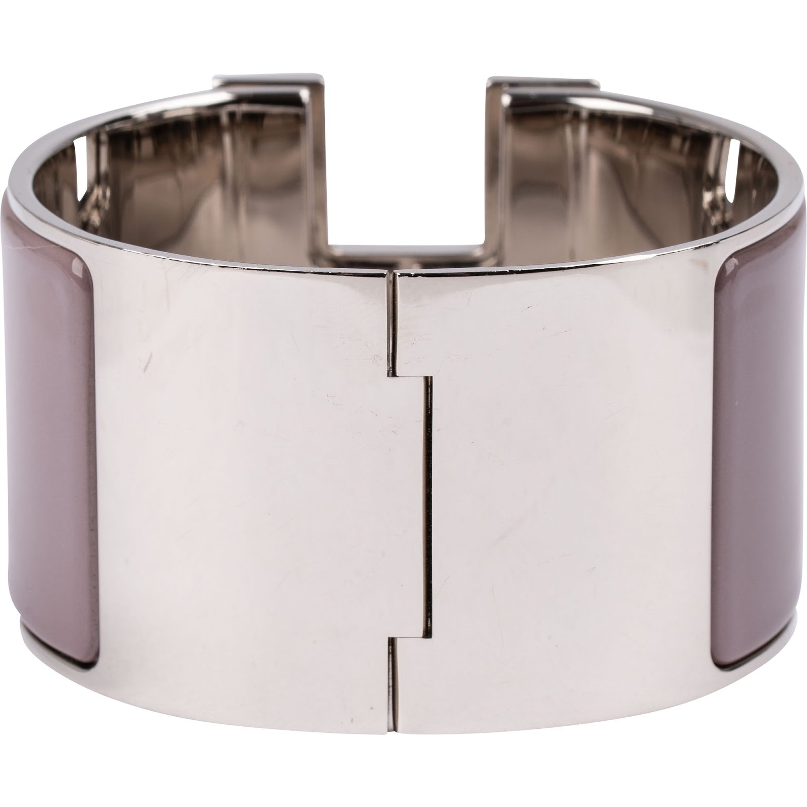 Hermès - Lilac Clic H Wide Armband