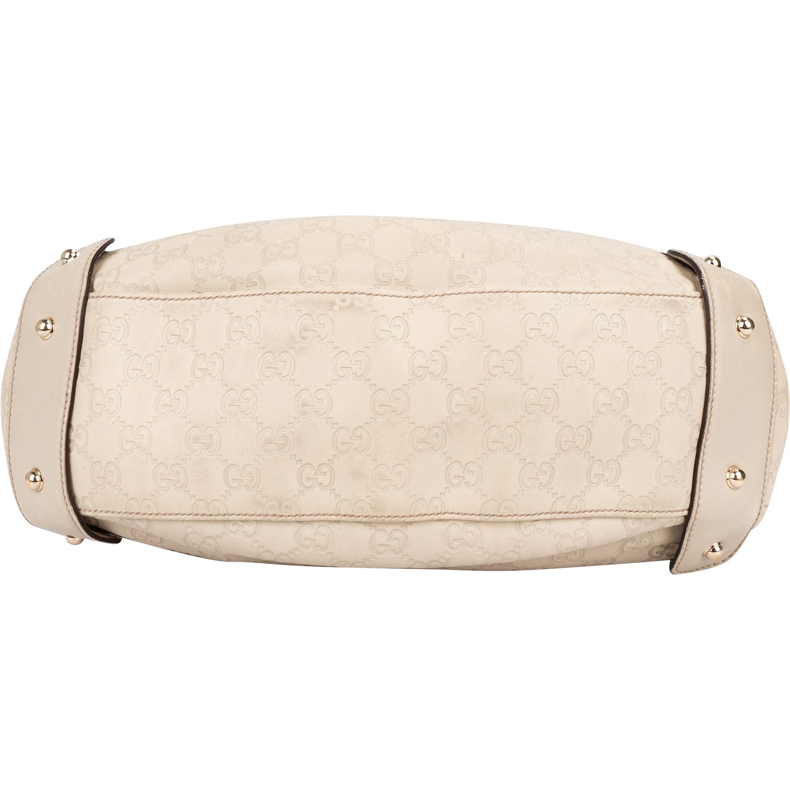 Gucci Guccissima Leather GG Pelham Horsebit Braided Handle Handbag
