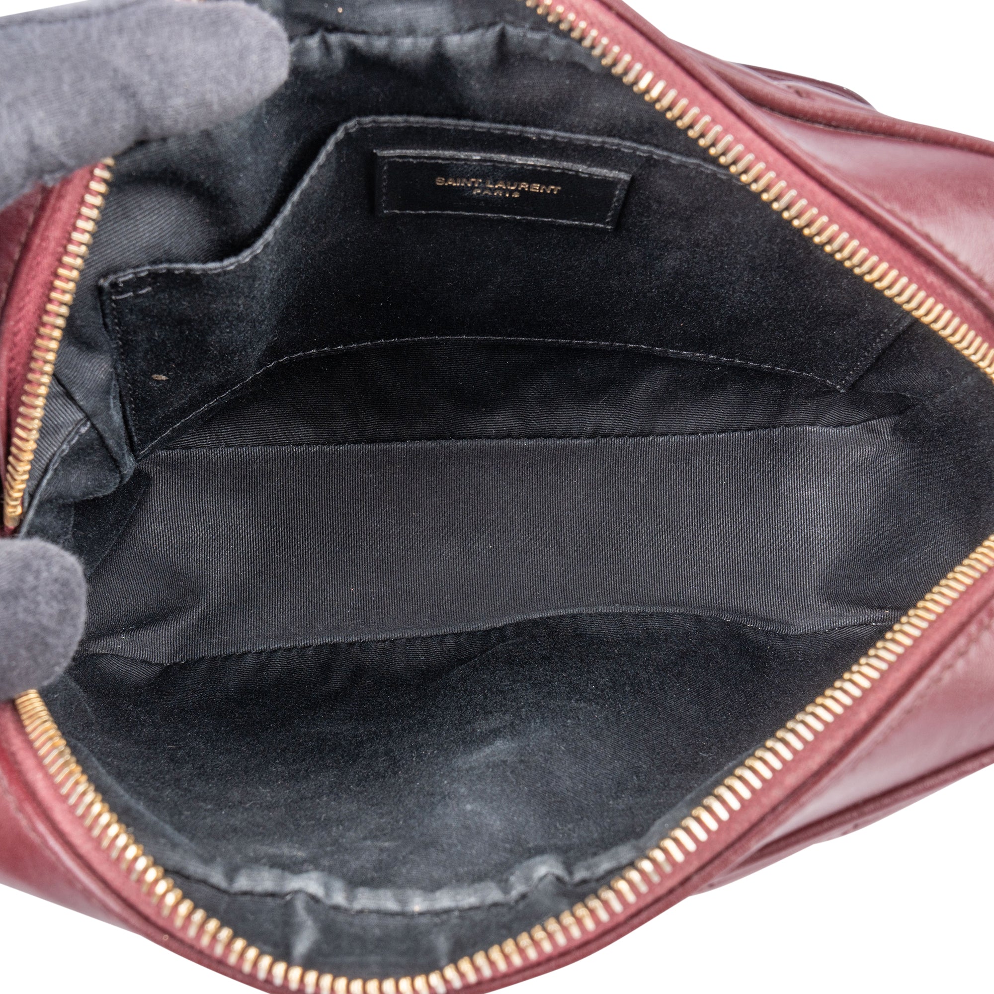 Saint Laurent Quilted Leather Lou Camera Crossbody Bag