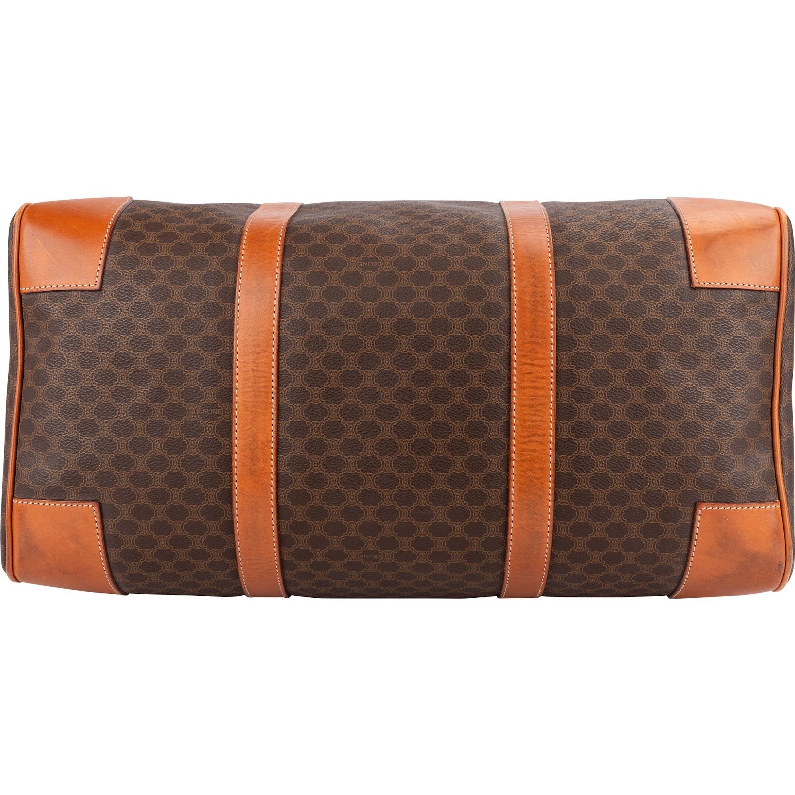 Celine Monogram Macadam Canvas Boston 45 Reisetasche