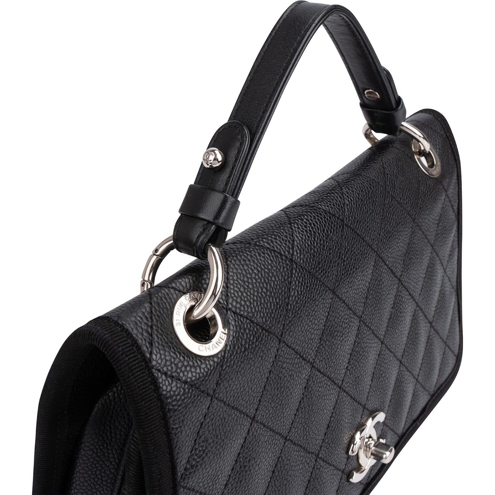 Chanel - CC Business Affinity Small Single Flap Handtasche